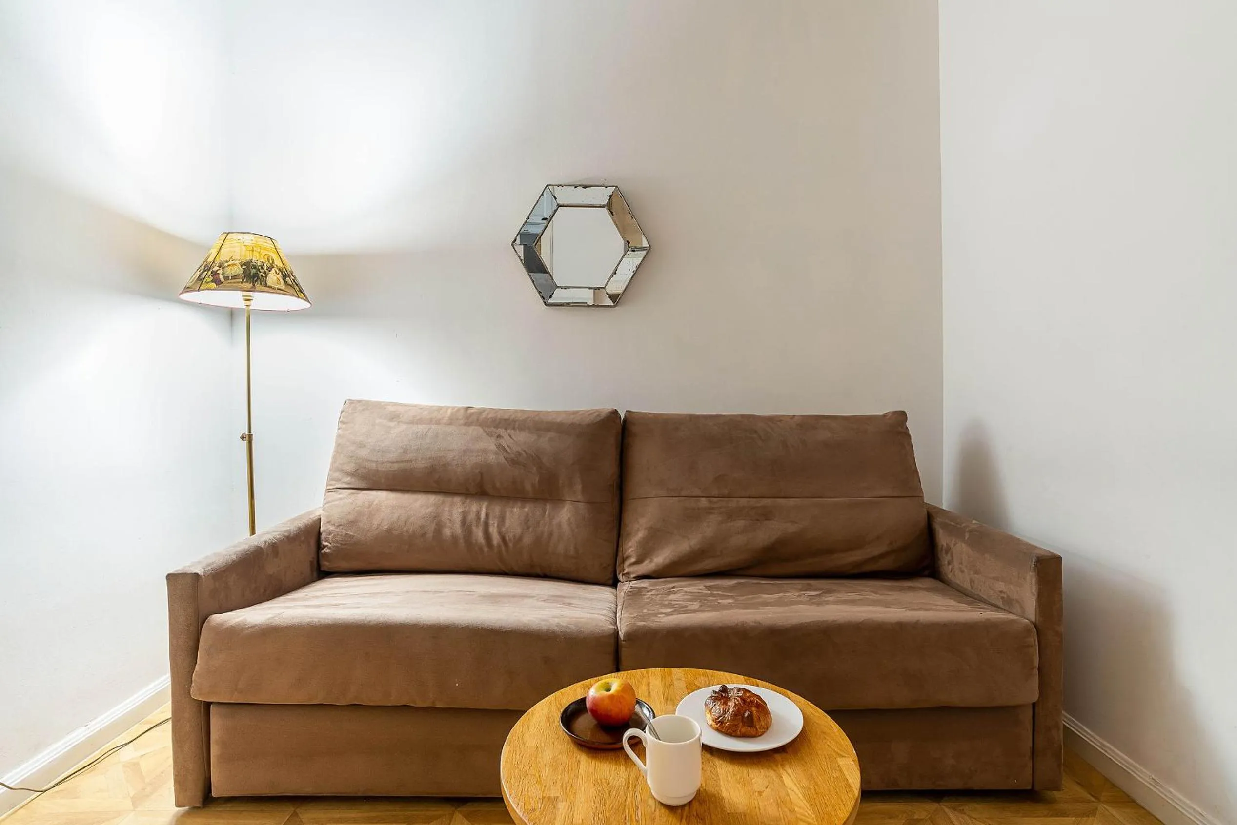 Living room in Casa Gracia Apartments