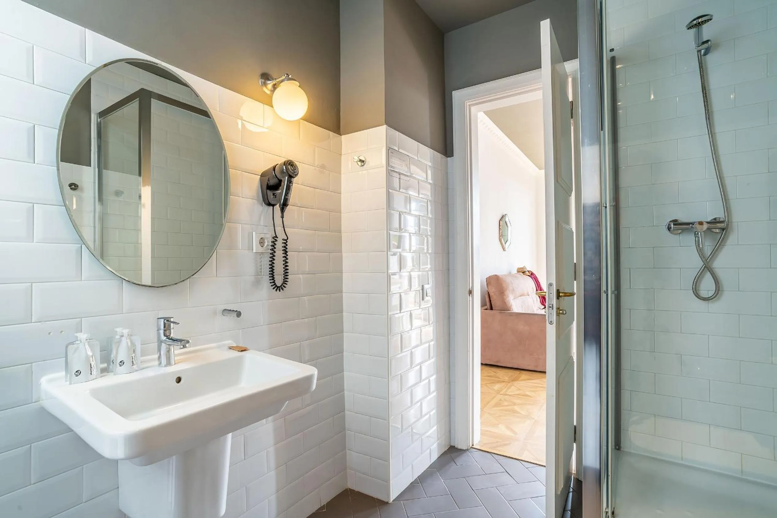 Shower in Casa Gracia Apartments