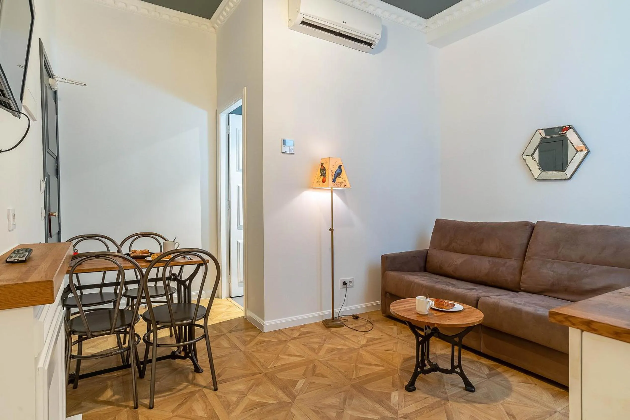 Seating area in Casa Gracia Apartments