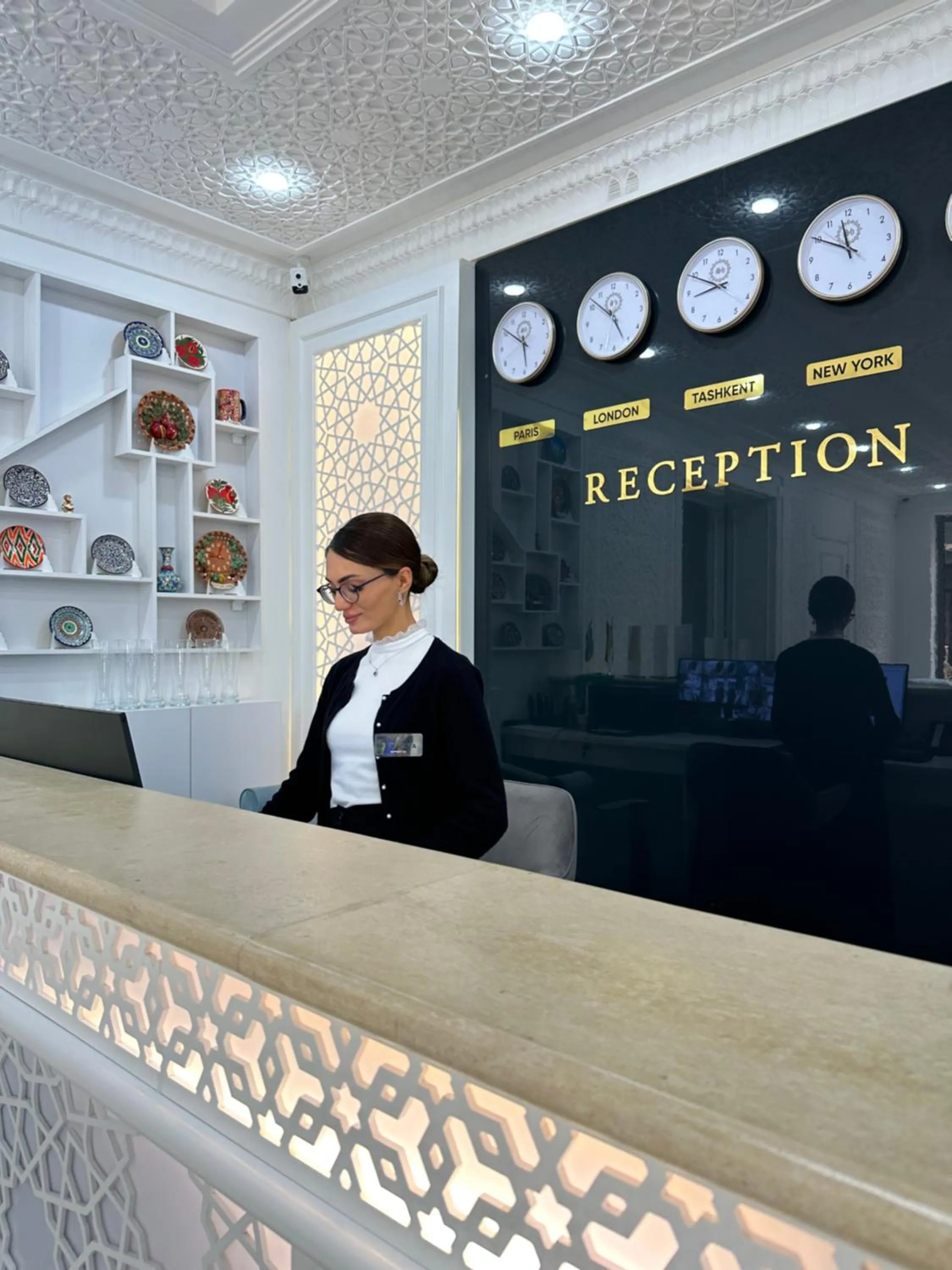 Lobby or reception in Shohjahon Palace Hotel & Spa