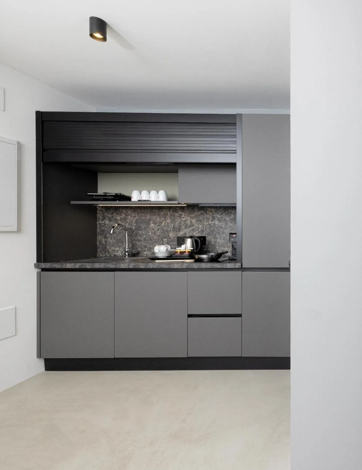 Kitchen or kitchenette in Residence - Palais Hörtenberg