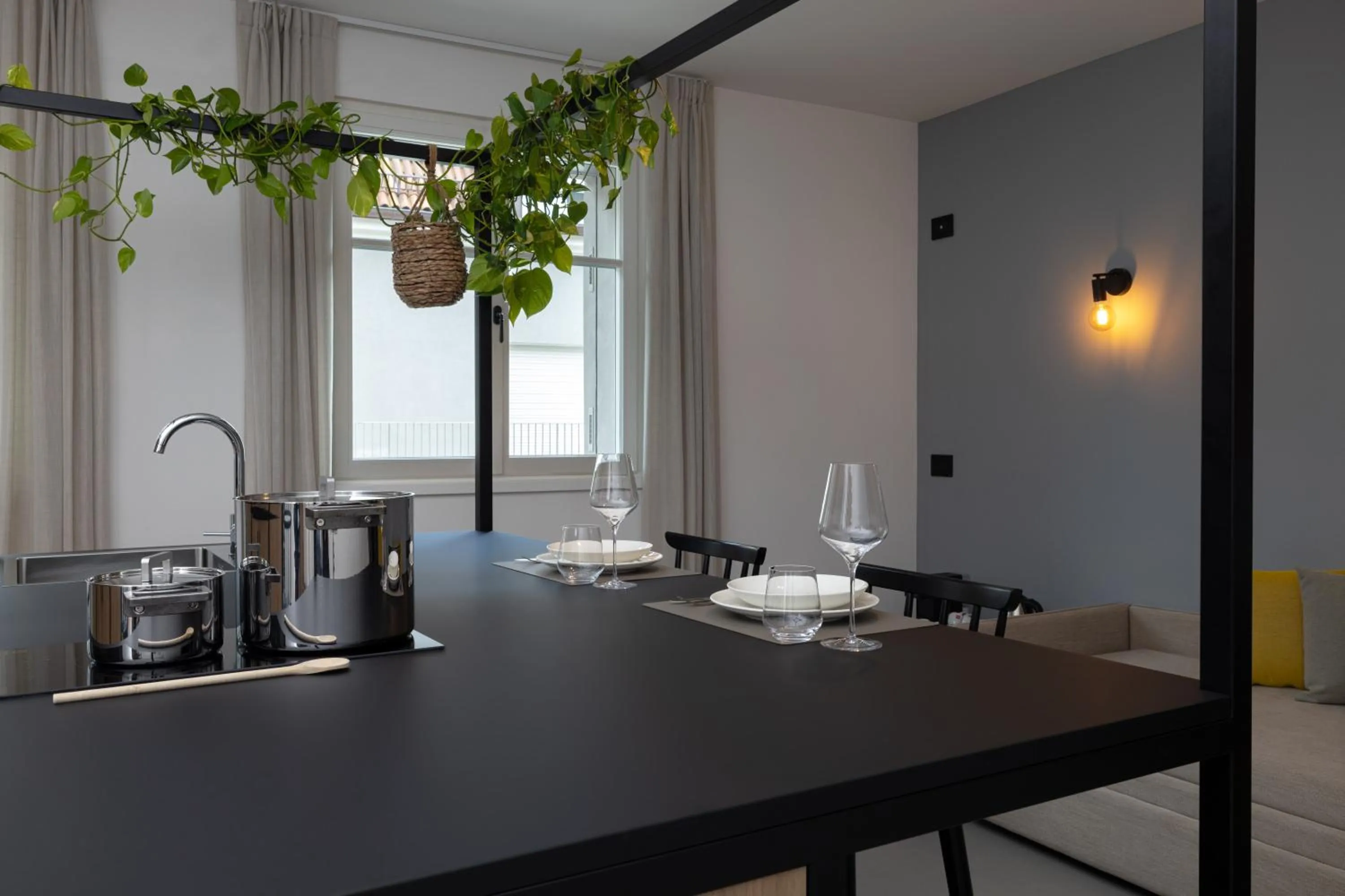 Kitchen or kitchenette in Residence - Palais Hörtenberg