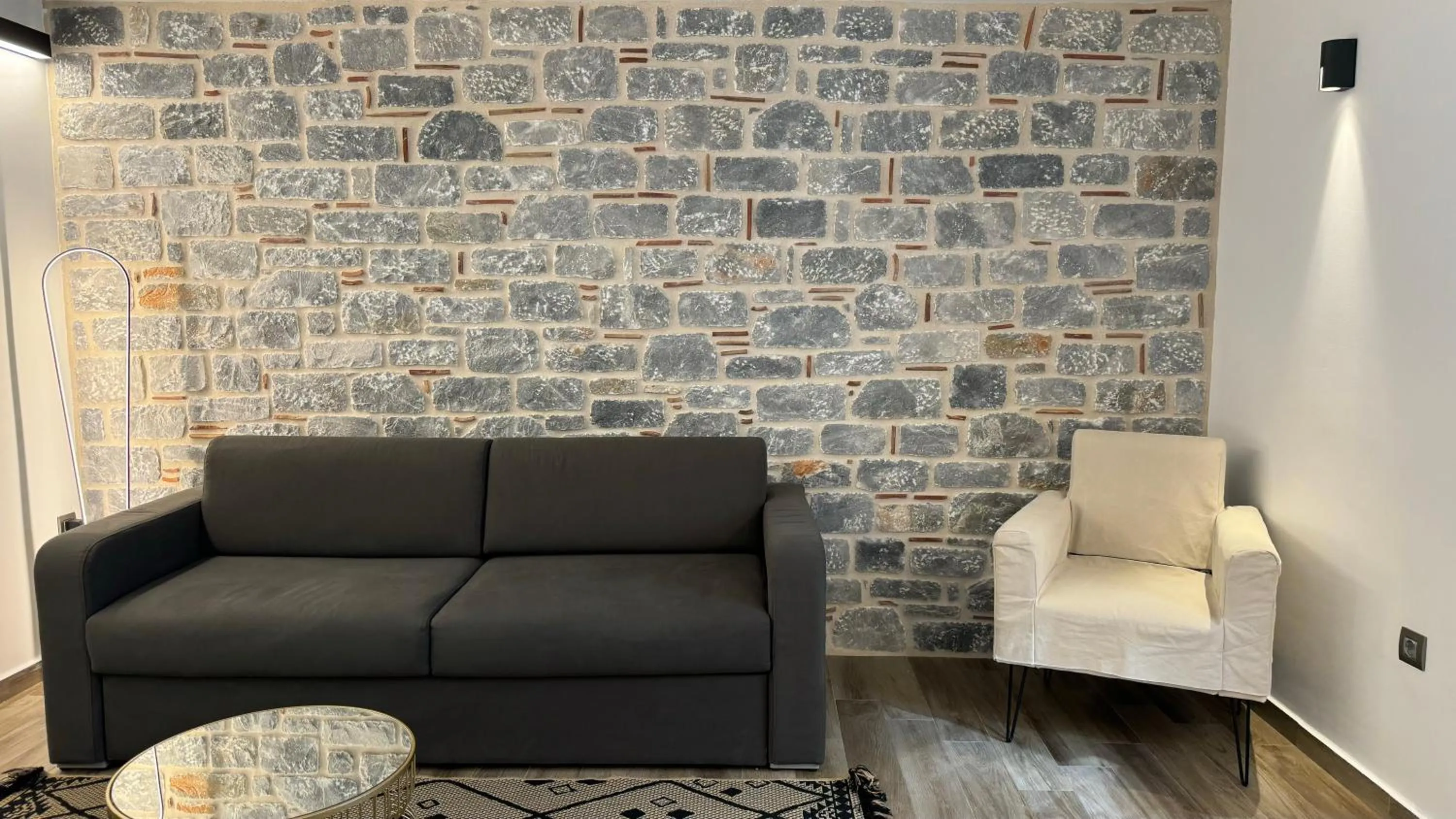 Living room in Manifest Boutique Hotel