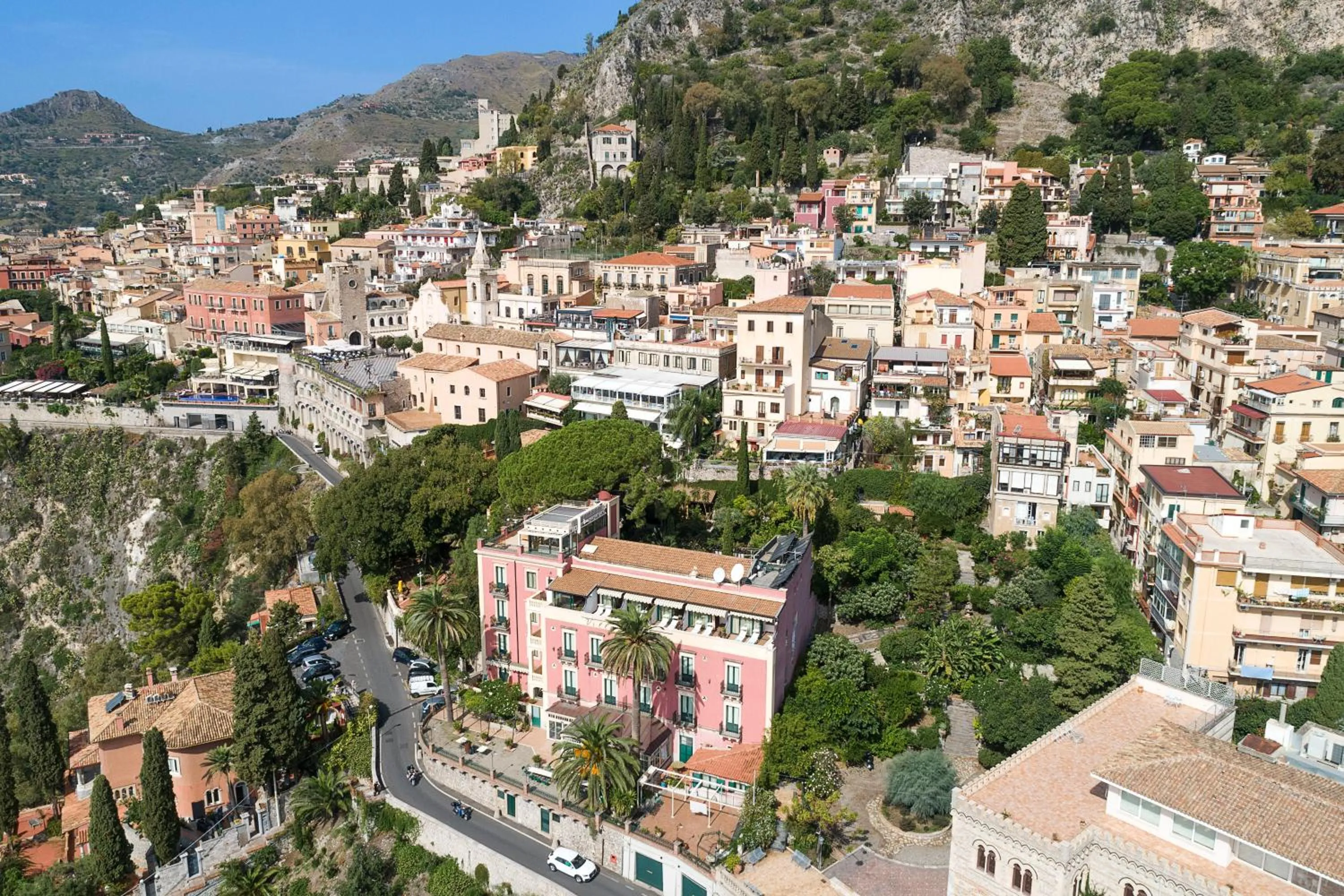 Property building in Hotel Villa Schuler