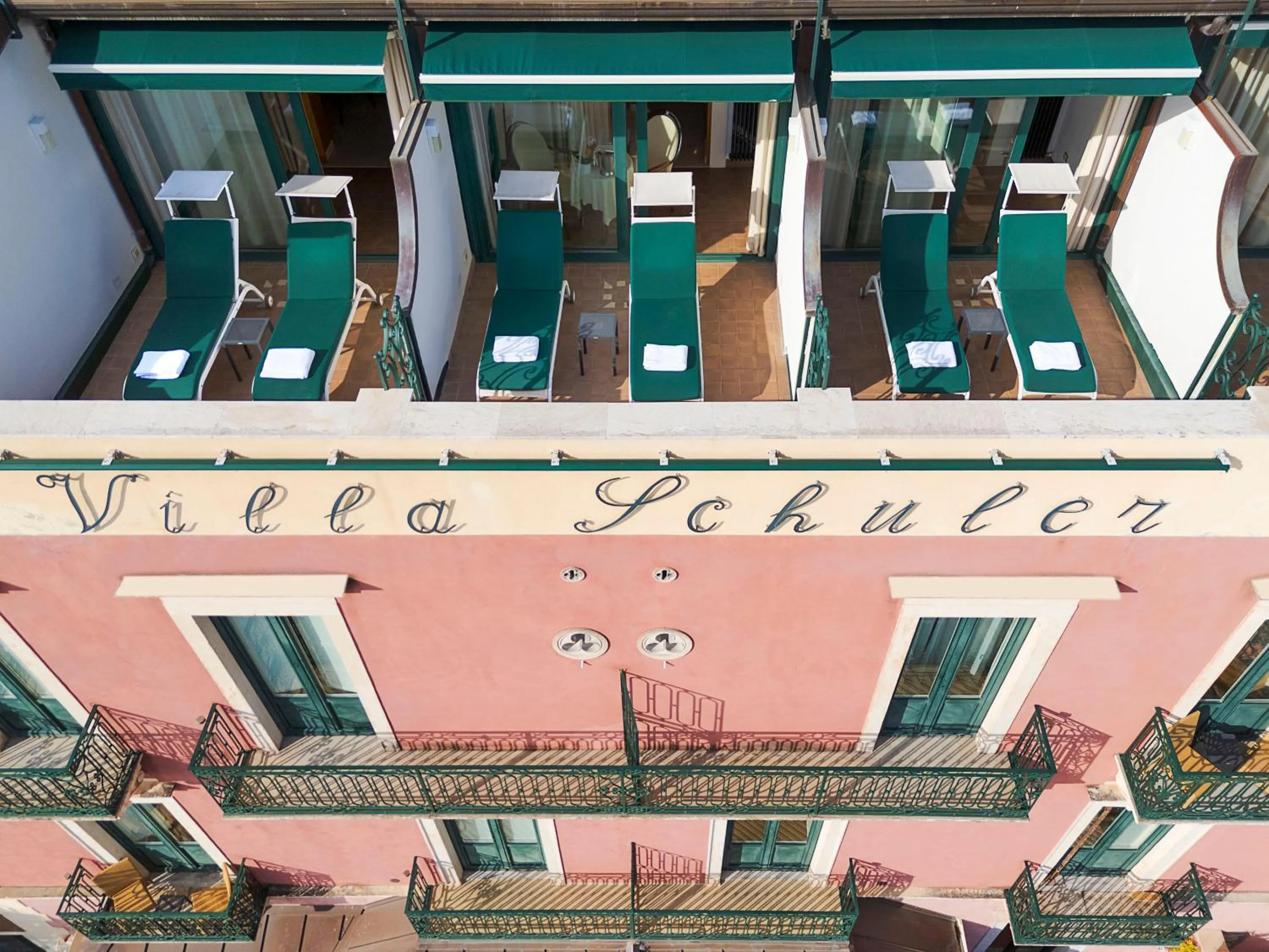 Balcony/Terrace in Hotel Villa Schuler