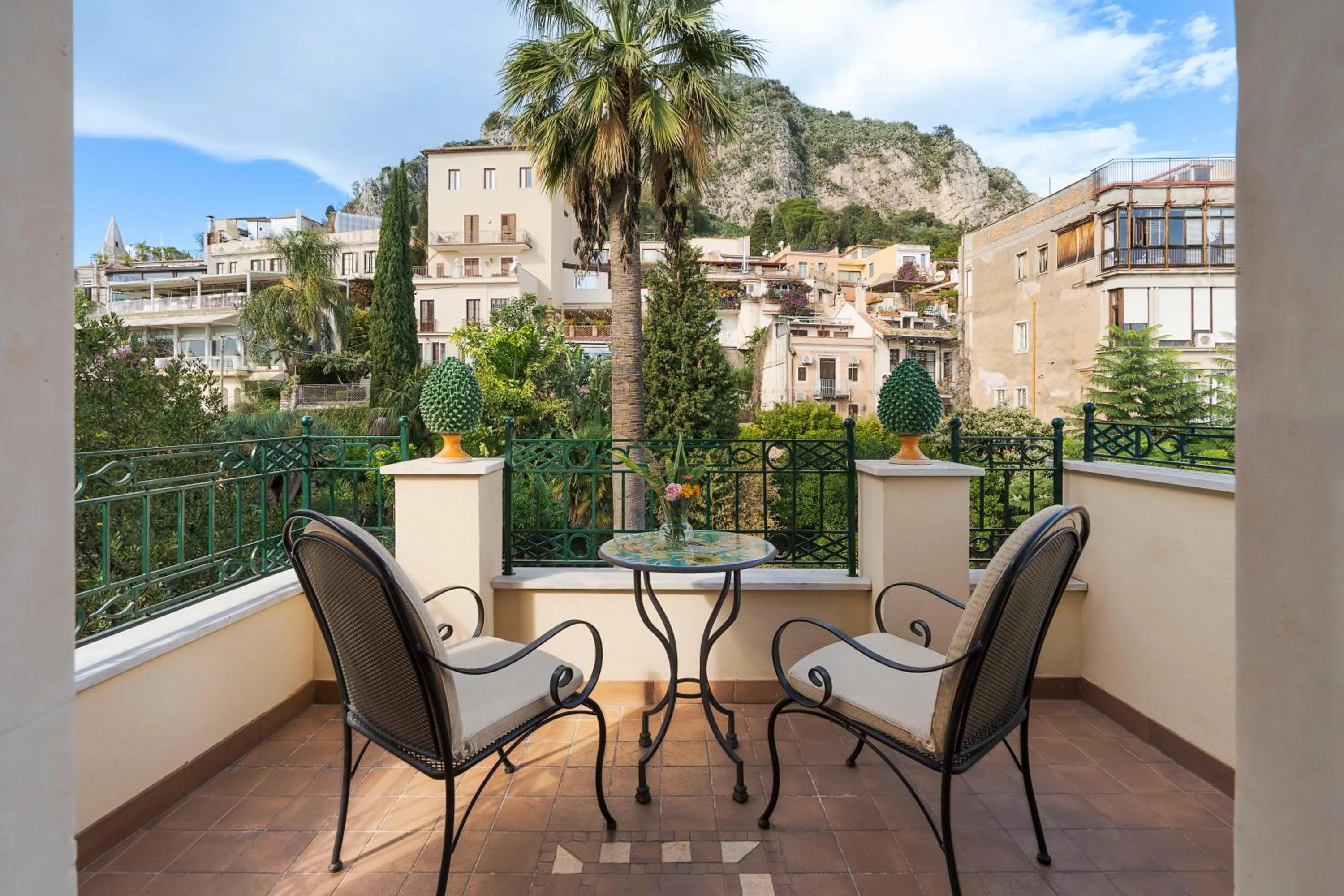 Patio in Hotel Villa Schuler
