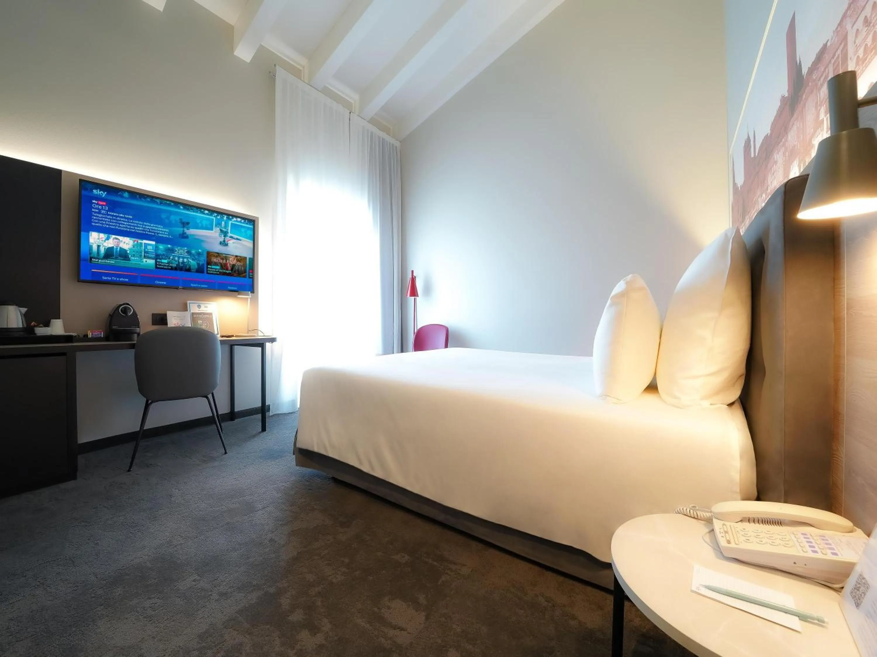 Bedroom, Bed in Mercure Bergamo Centro Palazzo Dolci