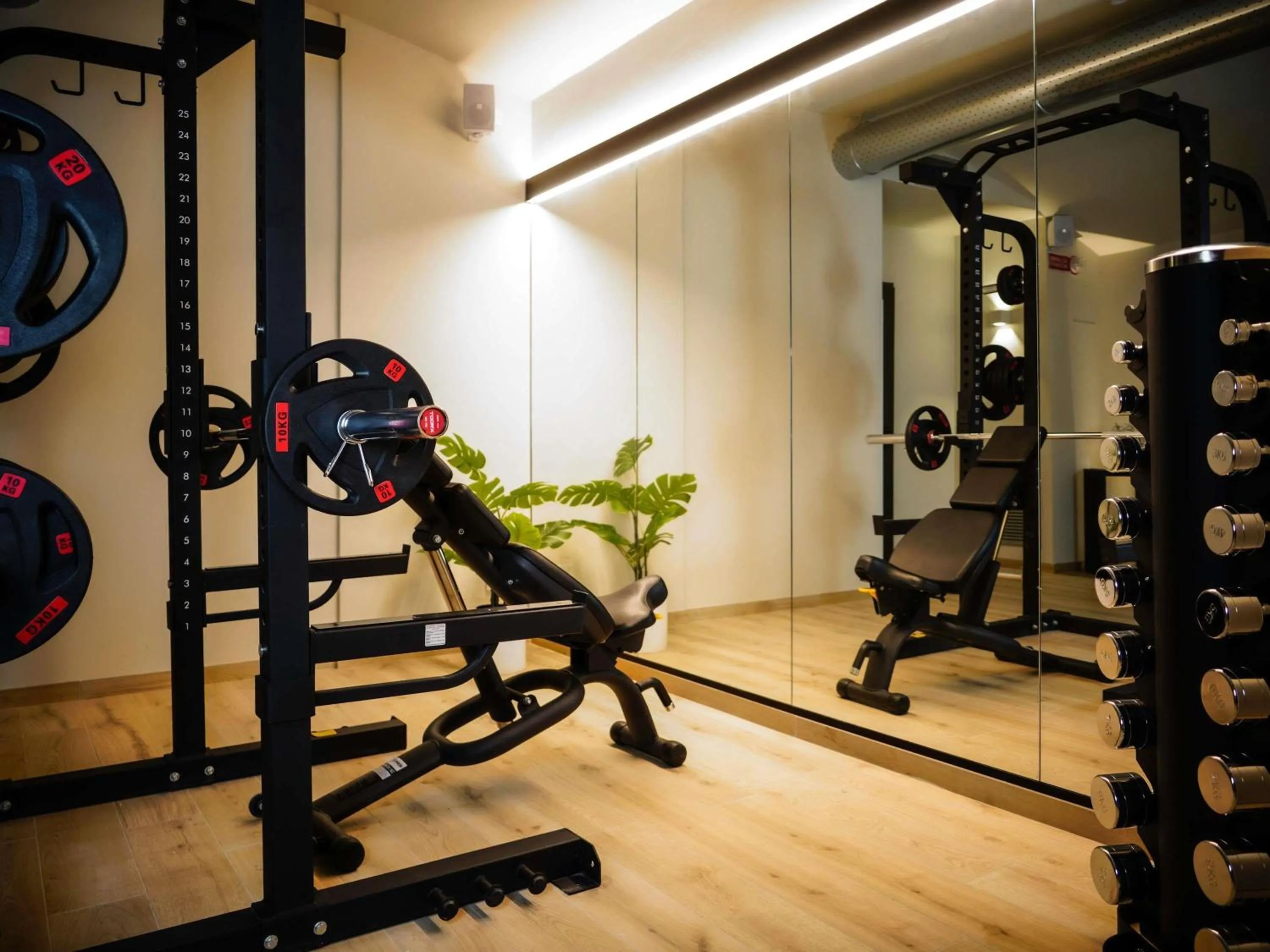 Fitness centre/facilities in Mercure Bergamo Centro Palazzo Dolci