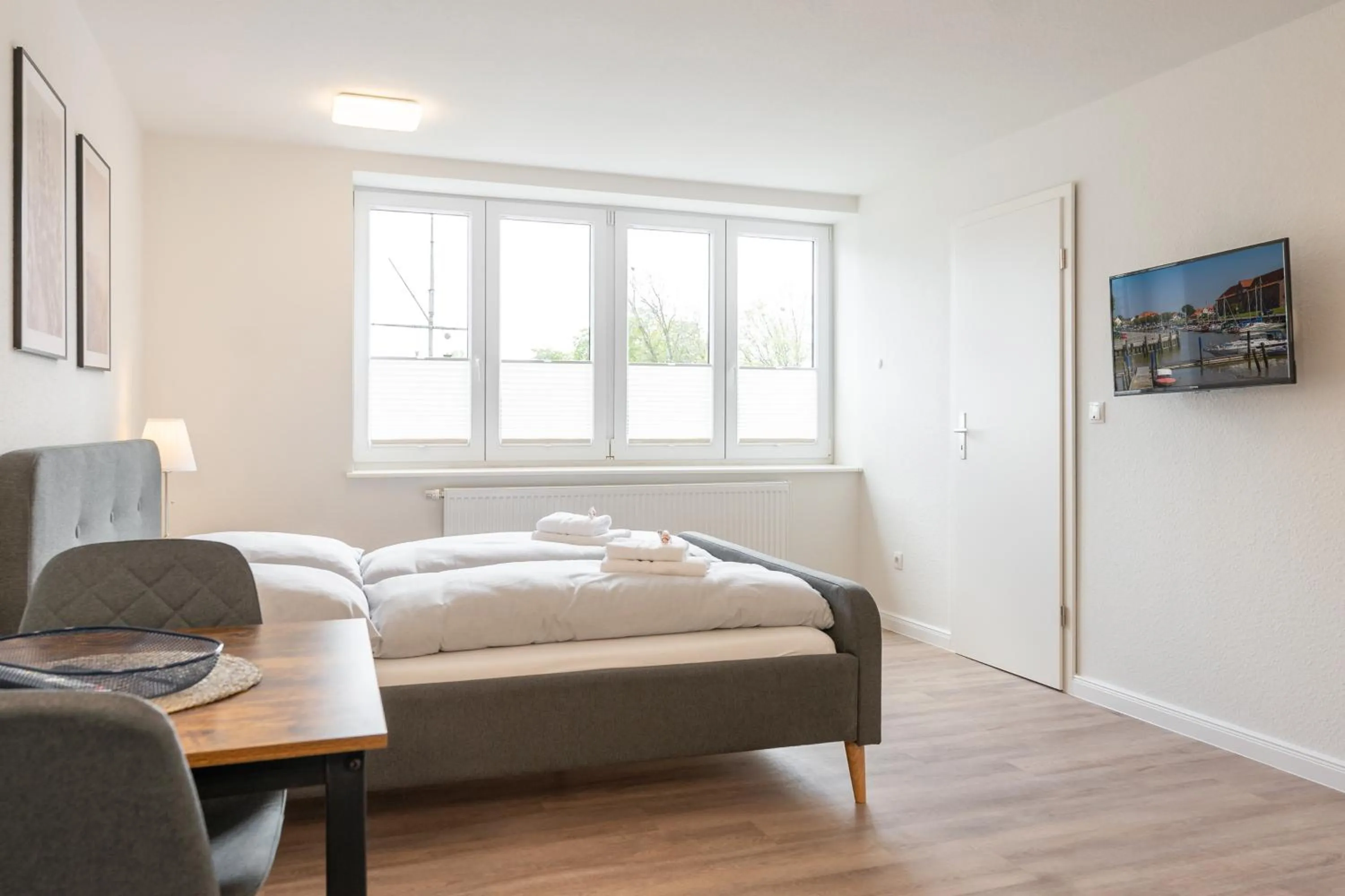 Bed in Landschaftliches Haus