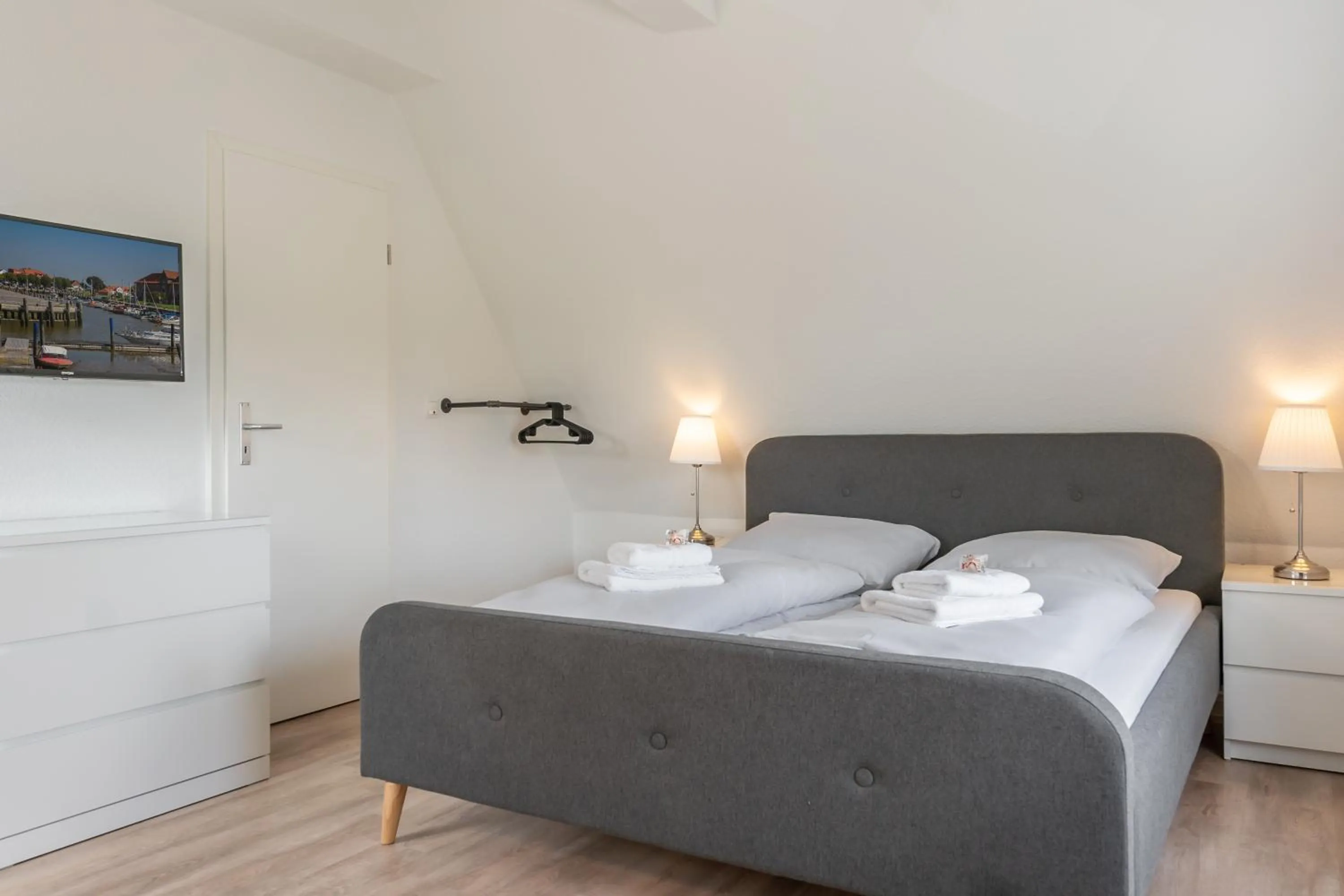 Bed in Landschaftliches Haus