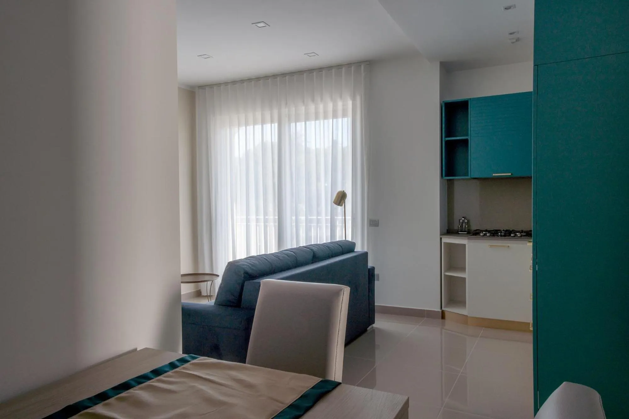 Living room in Charme en Bleu