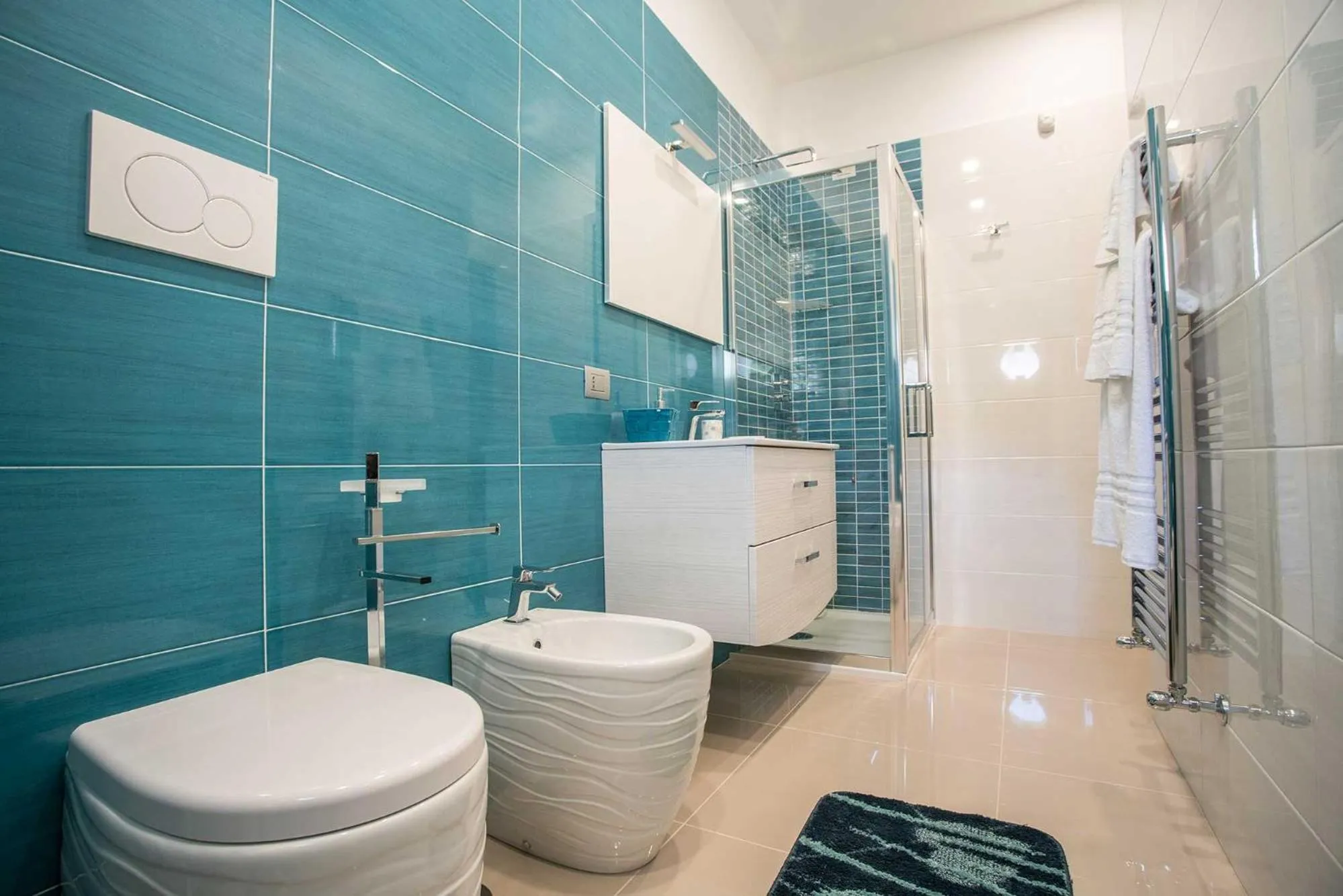 Bathroom in Charme en Bleu