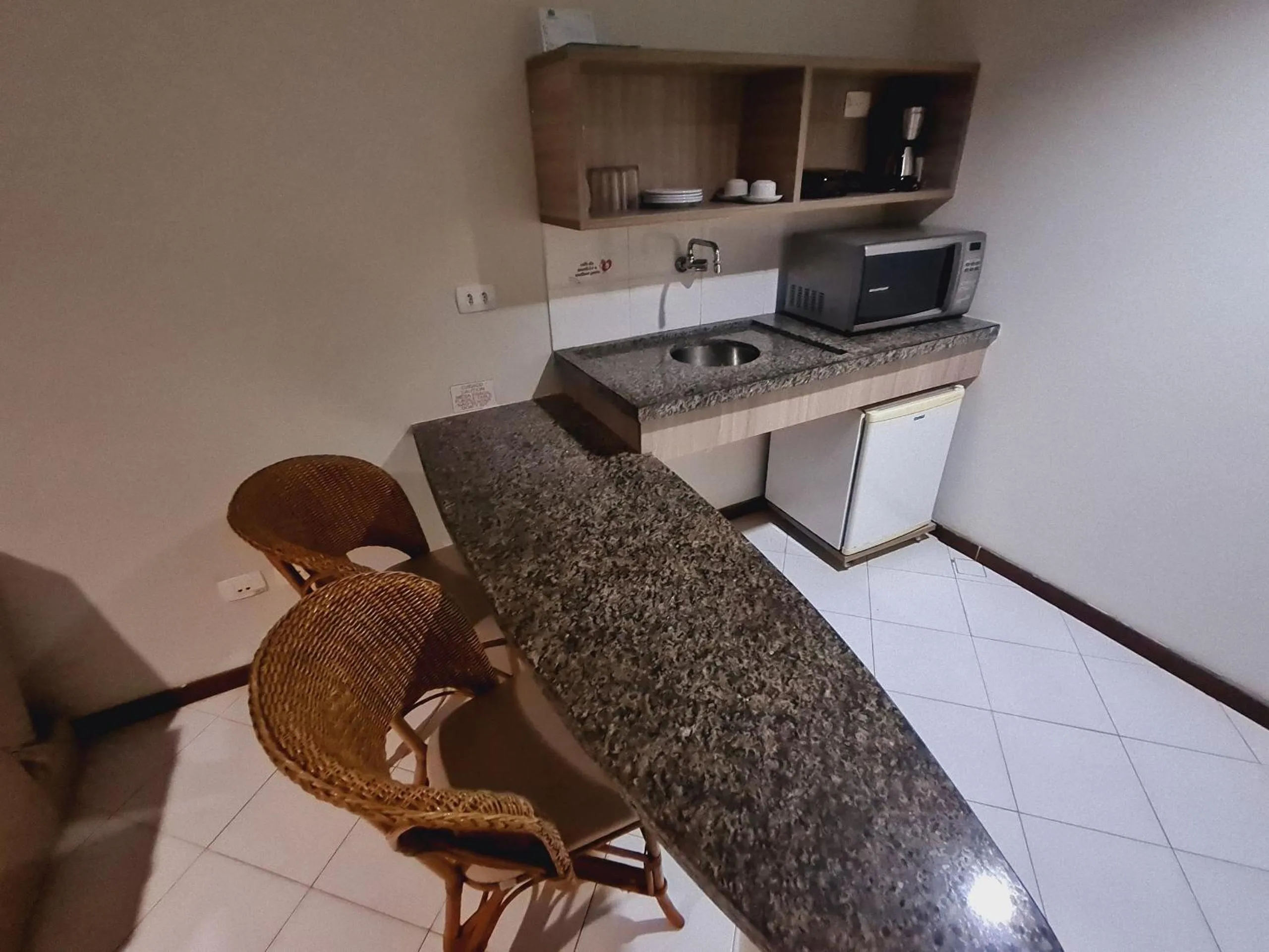 Kitchen or kitchenette in Ambassador Unidades Autônomas