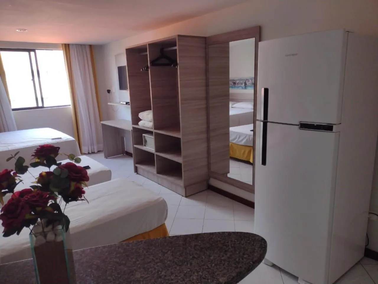 Bedroom, Bed in Ambassador Unidades Autônomas