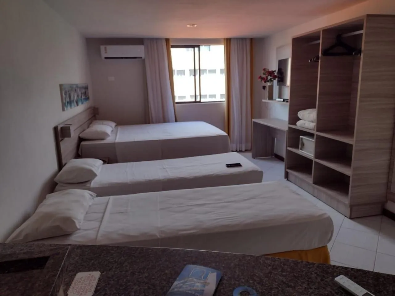 Bedroom, Bed in Ambassador Unidades Autônomas