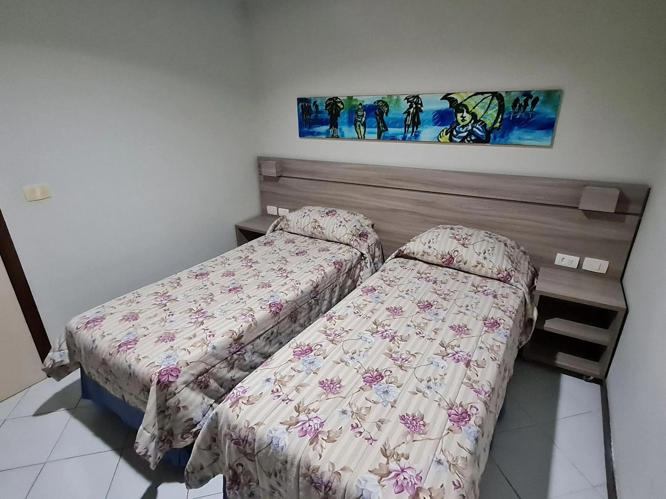 Bedroom, Bed in Ambassador Unidades Autônomas