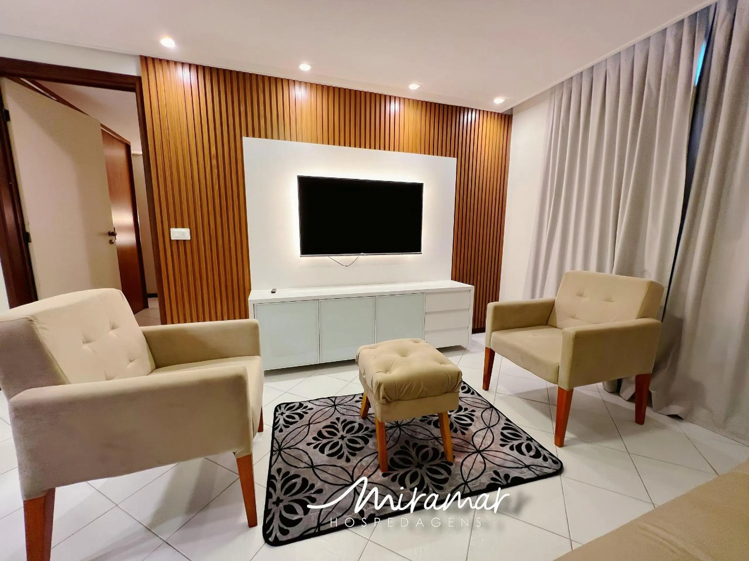 Living room in Ambassador Unidades Autônomas