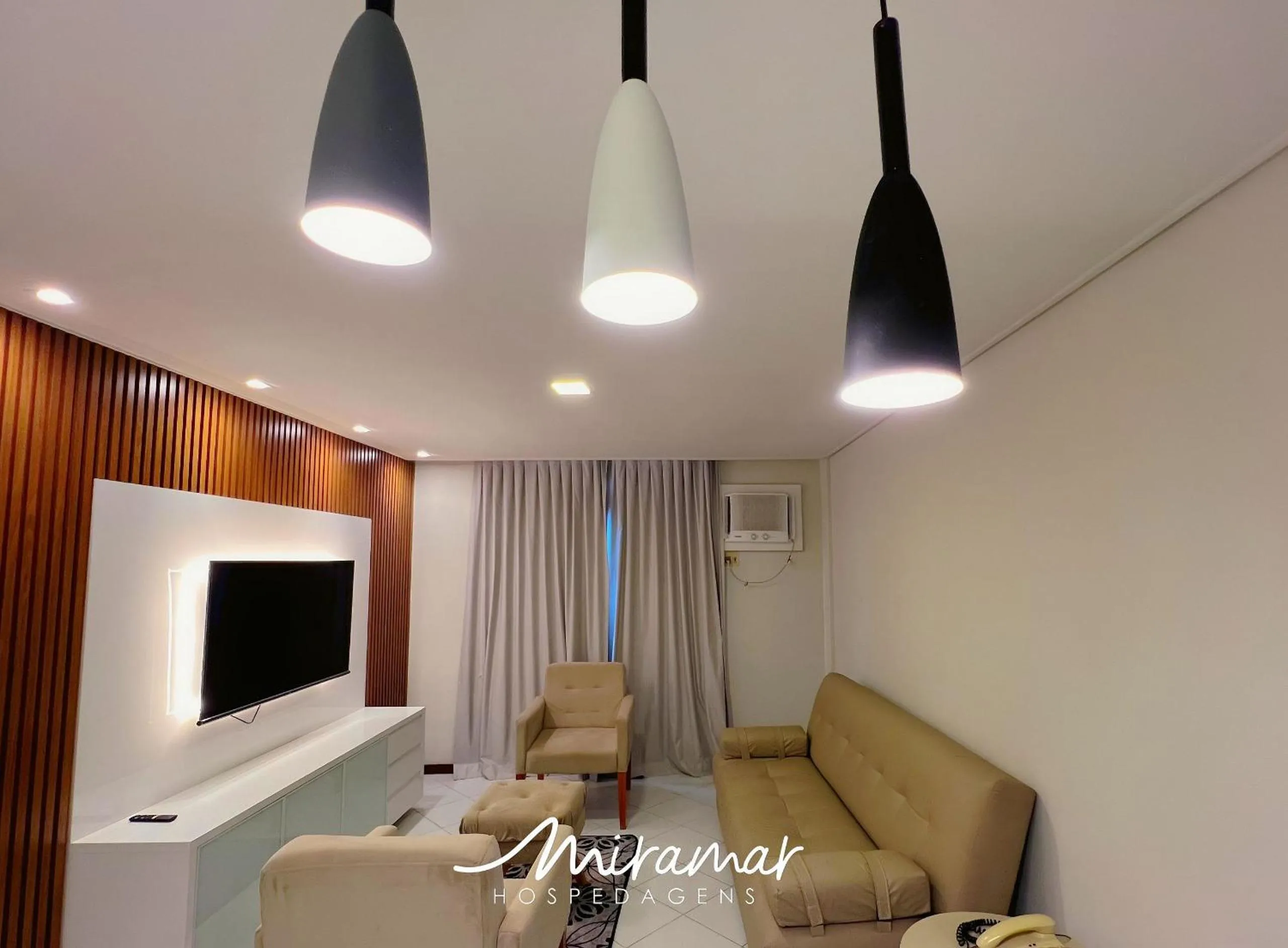 Living room in Ambassador Unidades Autônomas