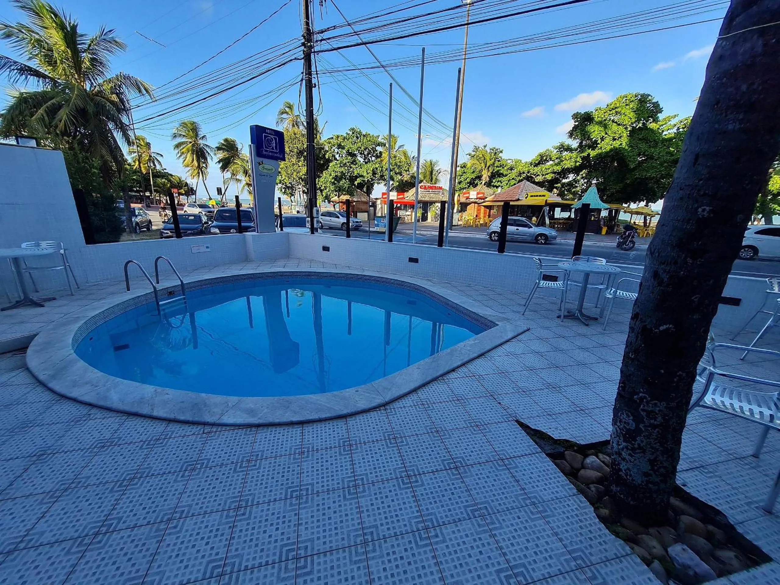 Swimming pool in Ambassador Unidades Autônomas