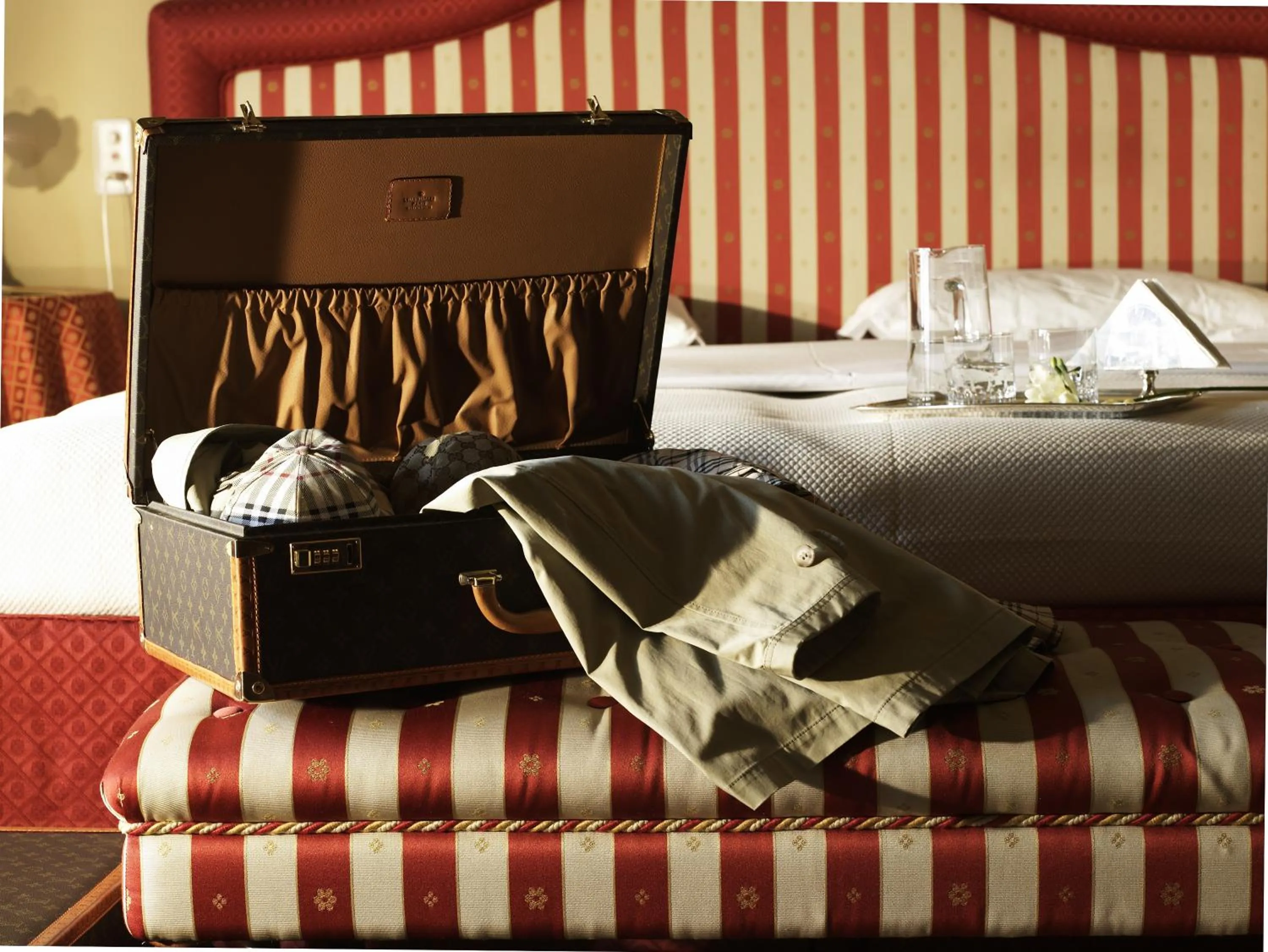 Bed in Hotel Villa Del Sogno