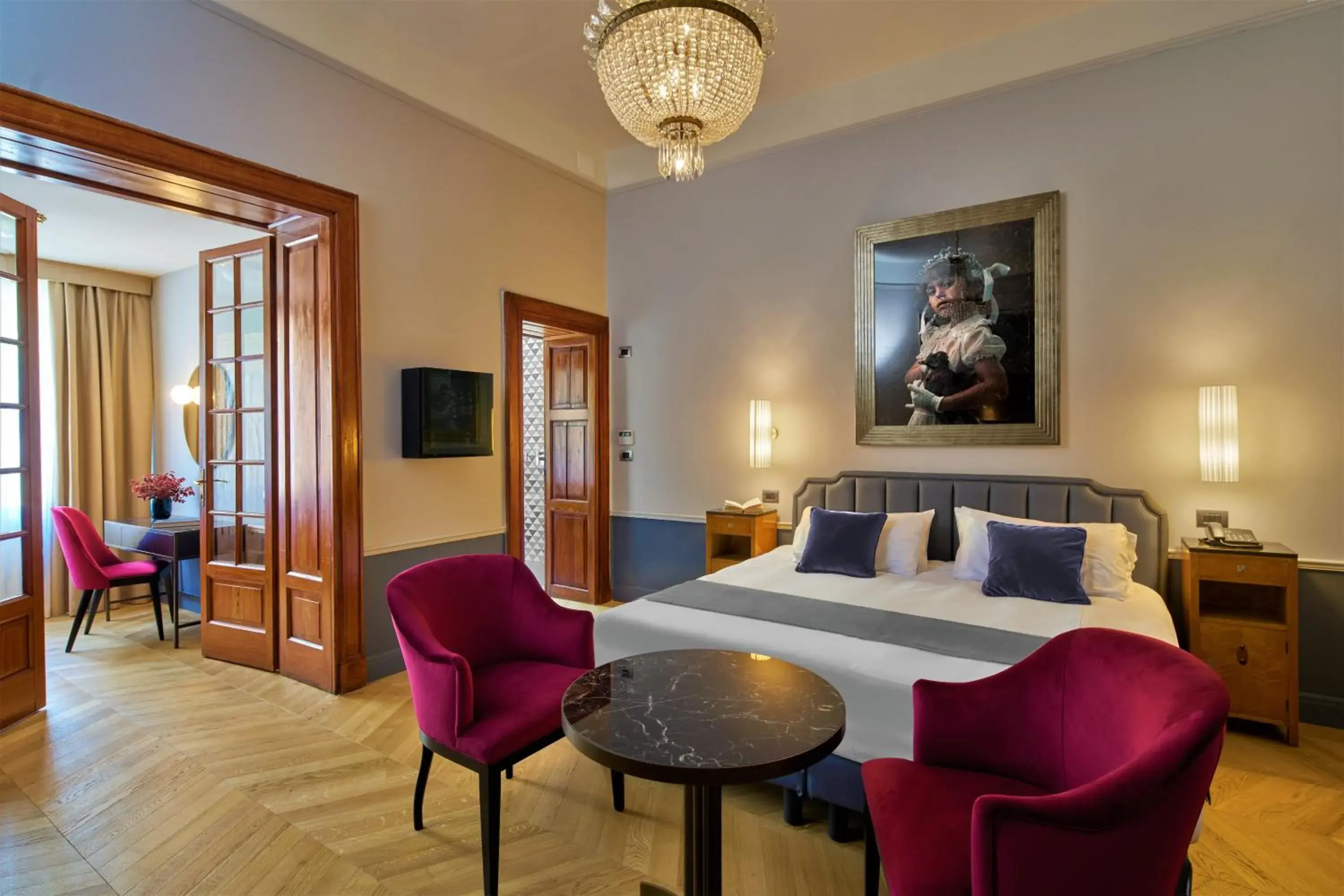 Double Room in Hotel Villa Del Sogno Double Room in Hotel Villa Del Sogno