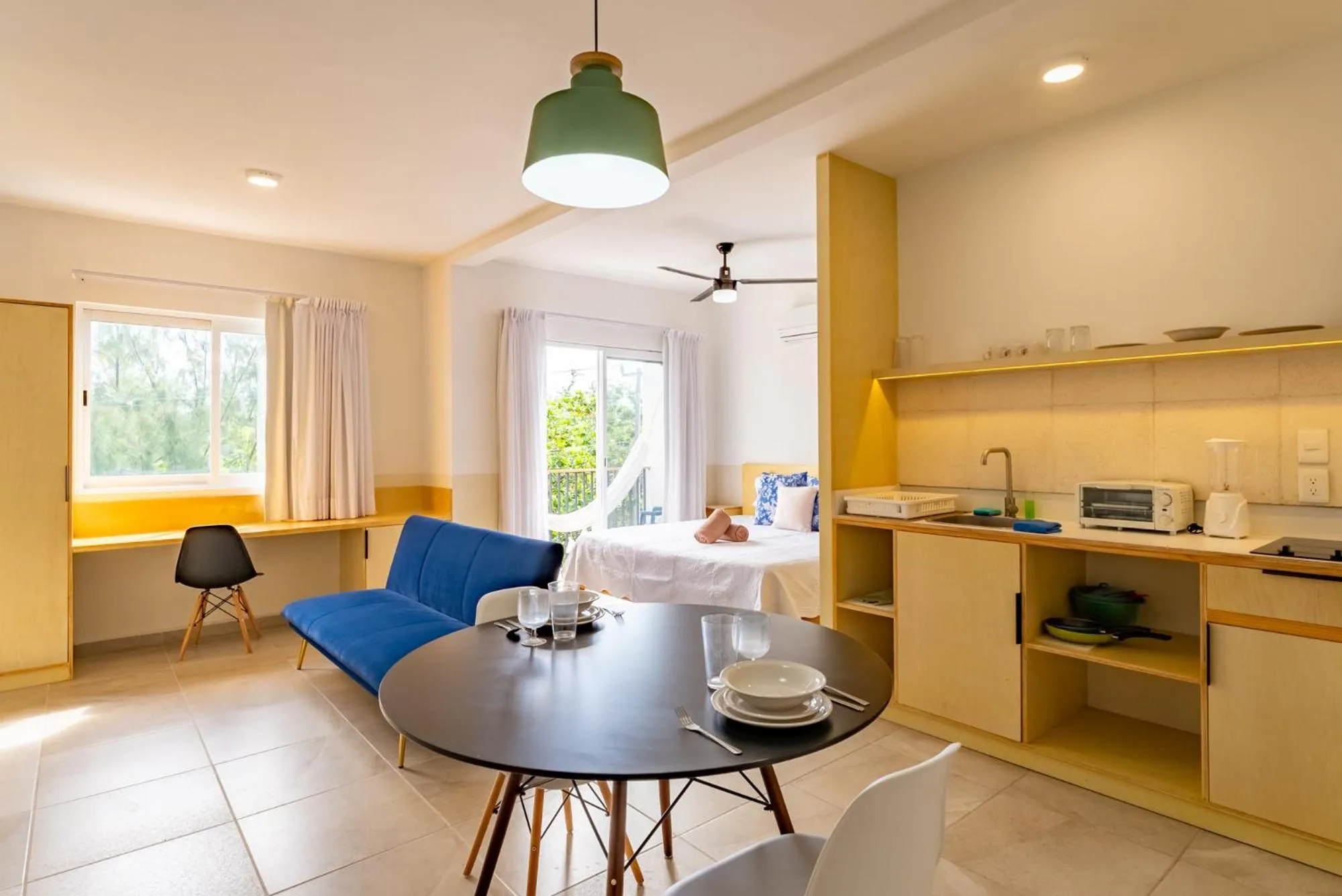 Kitchen or kitchenette in Bed Away Studios