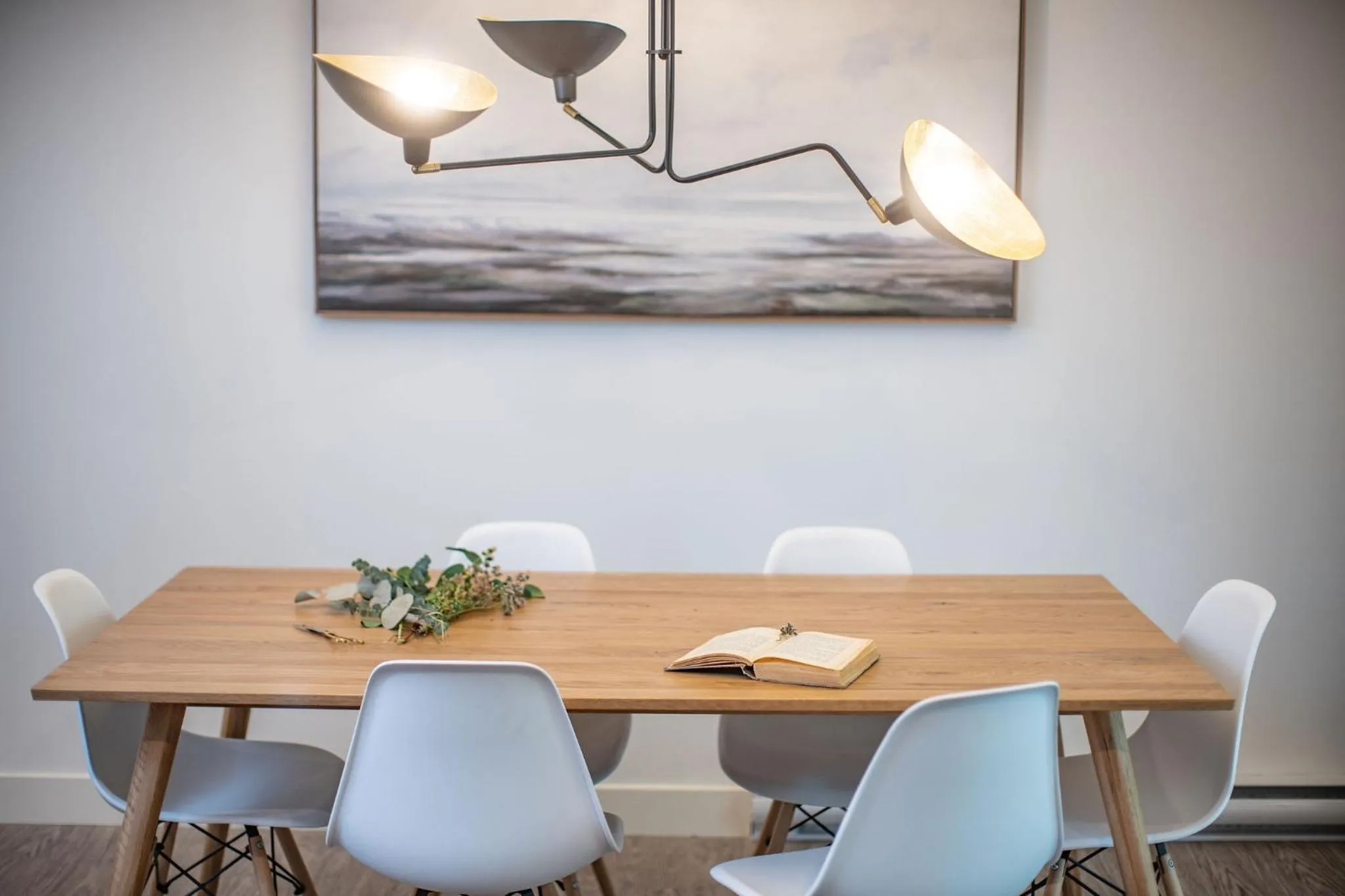 Dining area in Revelation Retreat by Revelstoke Vacations