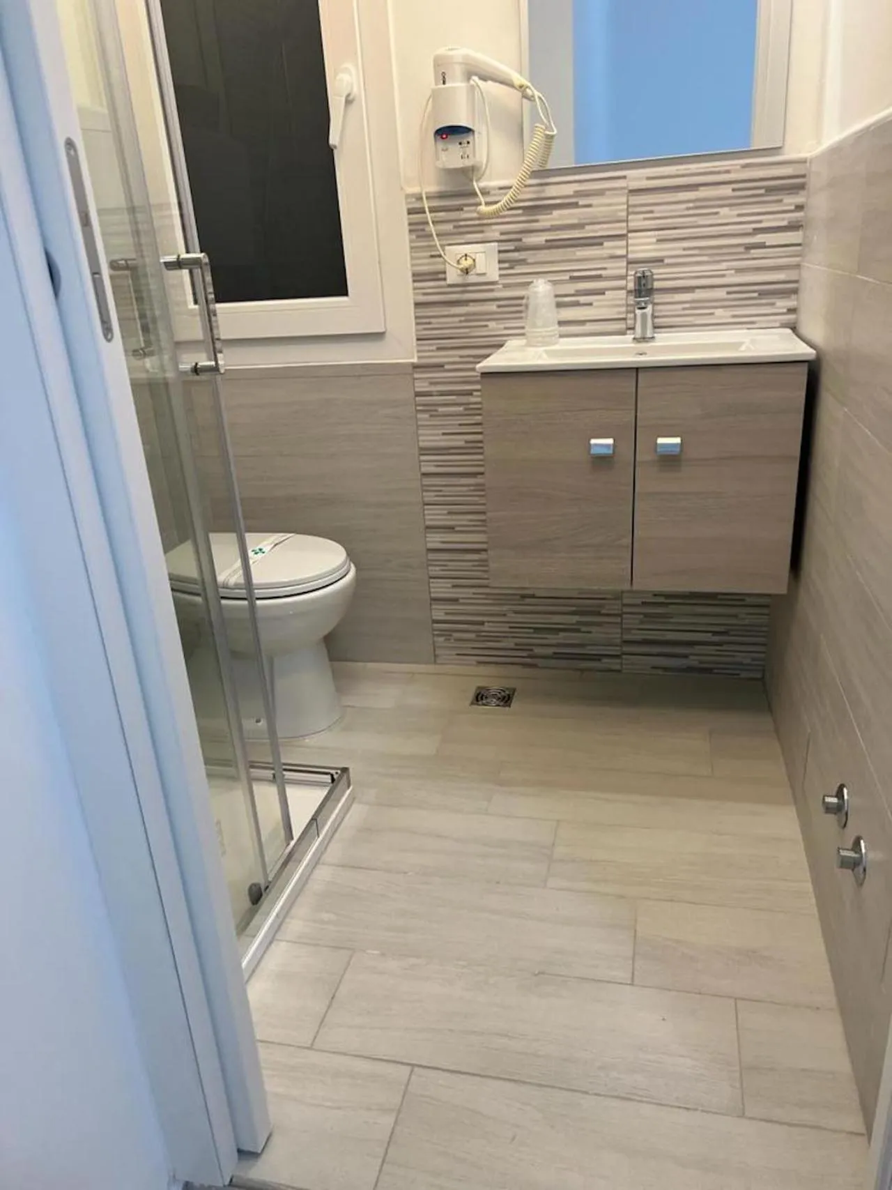 Bathroom in Hotel Corno d'Oro