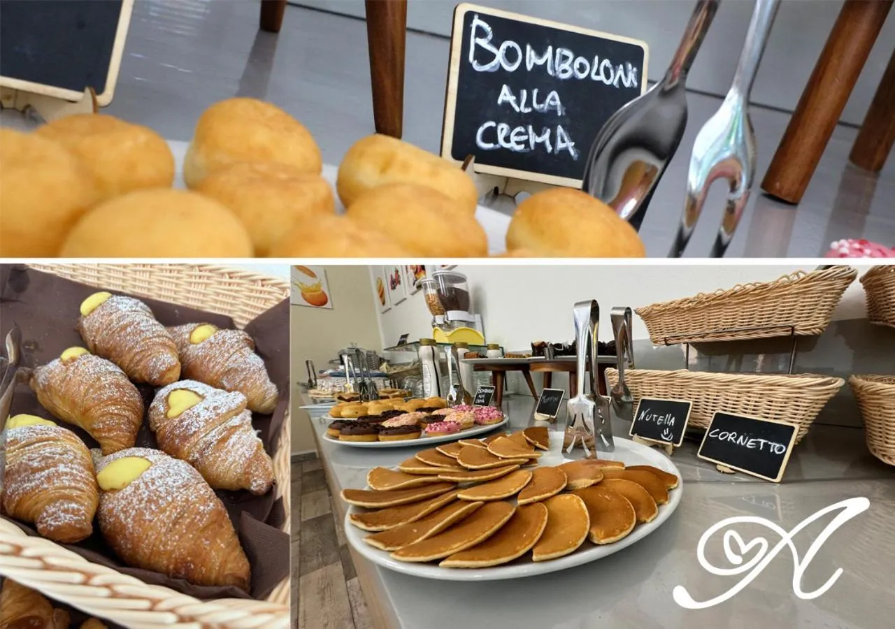 Breakfast in Hotel Corno d'Oro