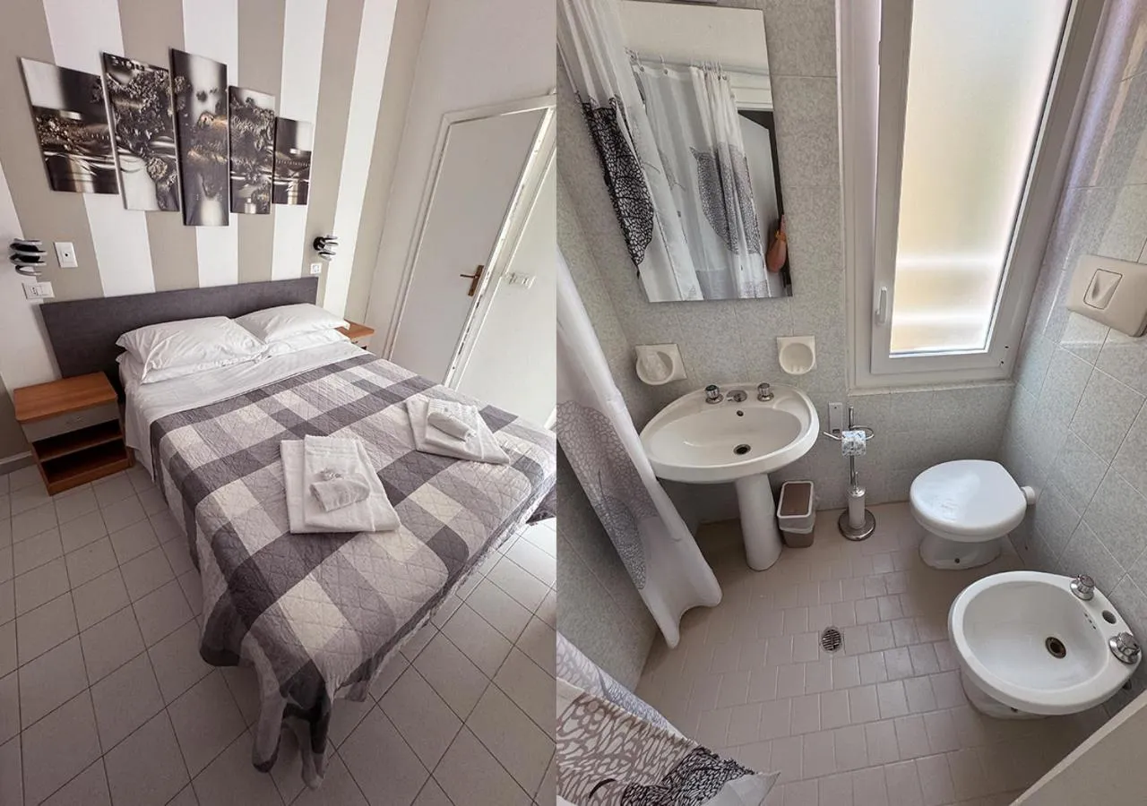 Bathroom in Hotel Corno d'Oro