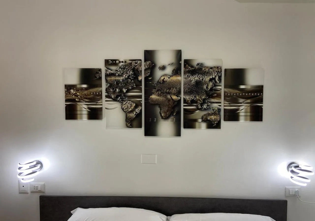 Bed in Hotel Corno d'Oro