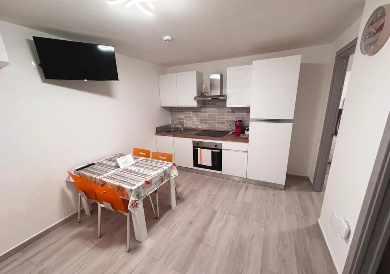 kitchen in Hotel Corno d'Oro