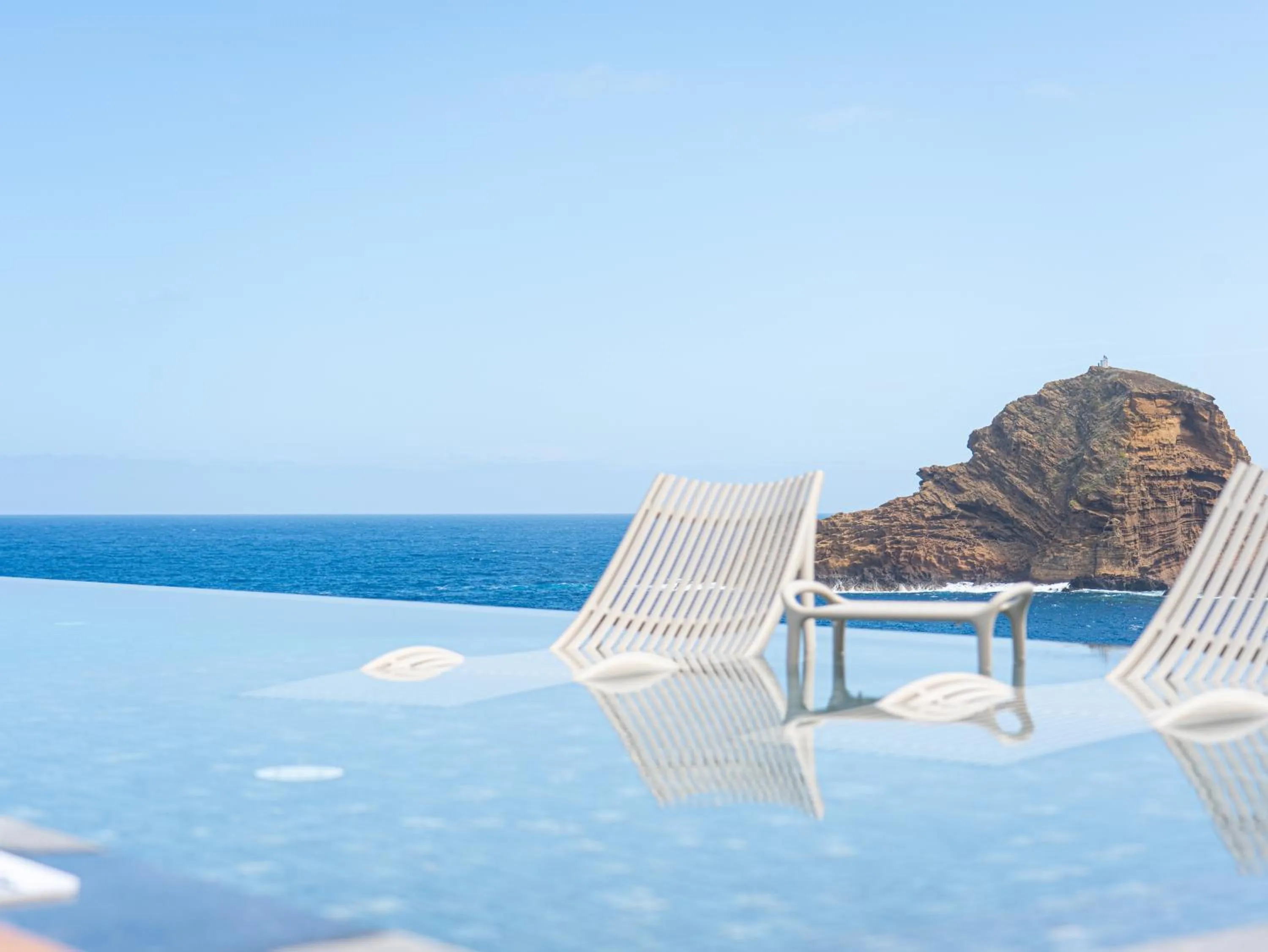 Pool view in Aqua Natura Madeira