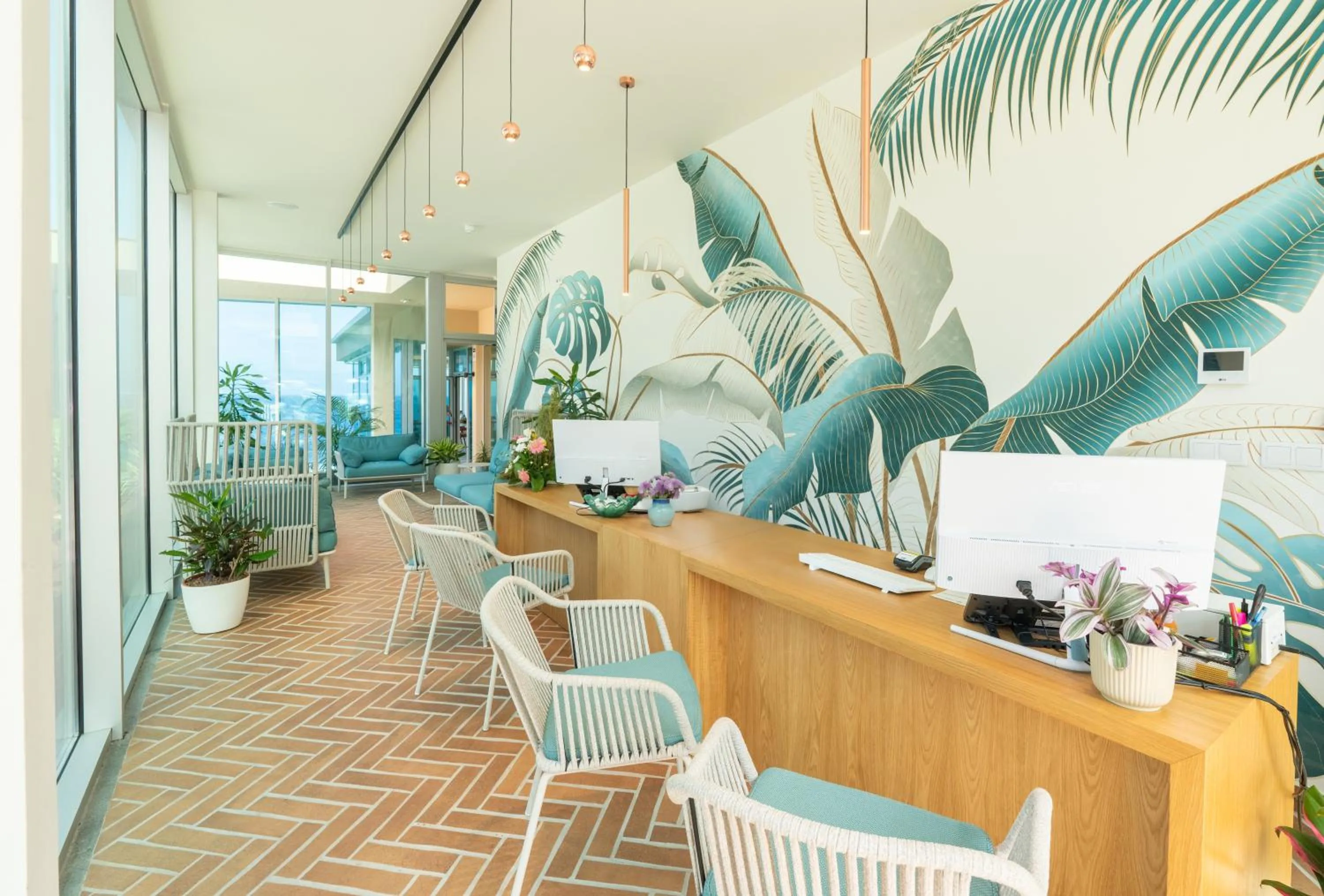 Lobby or reception in Aqua Natura Madeira