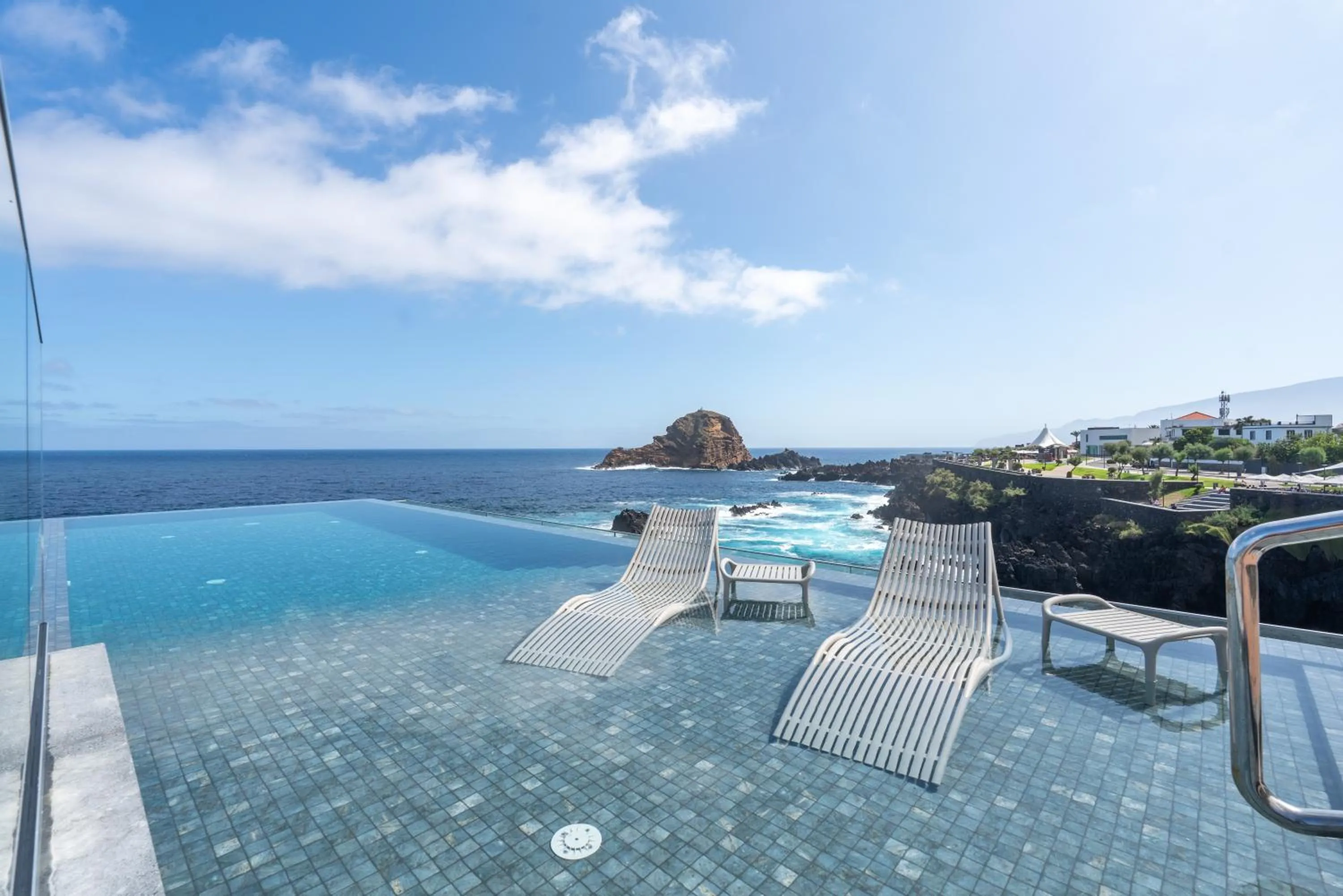Pool view in Aqua Natura Madeira
