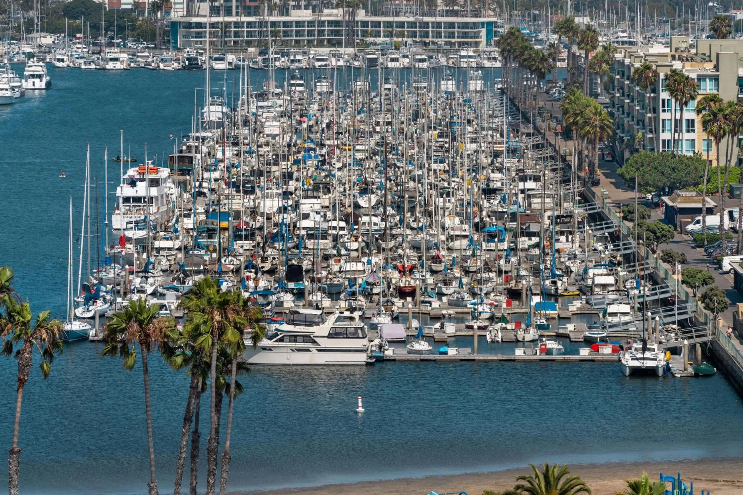 Beach in The tulip Marina Highrise with ocean view