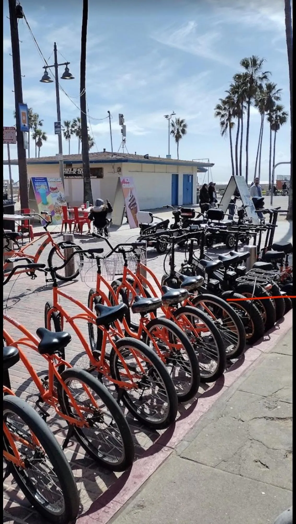 Cycling in The tulip Marina Highrise with ocean view
