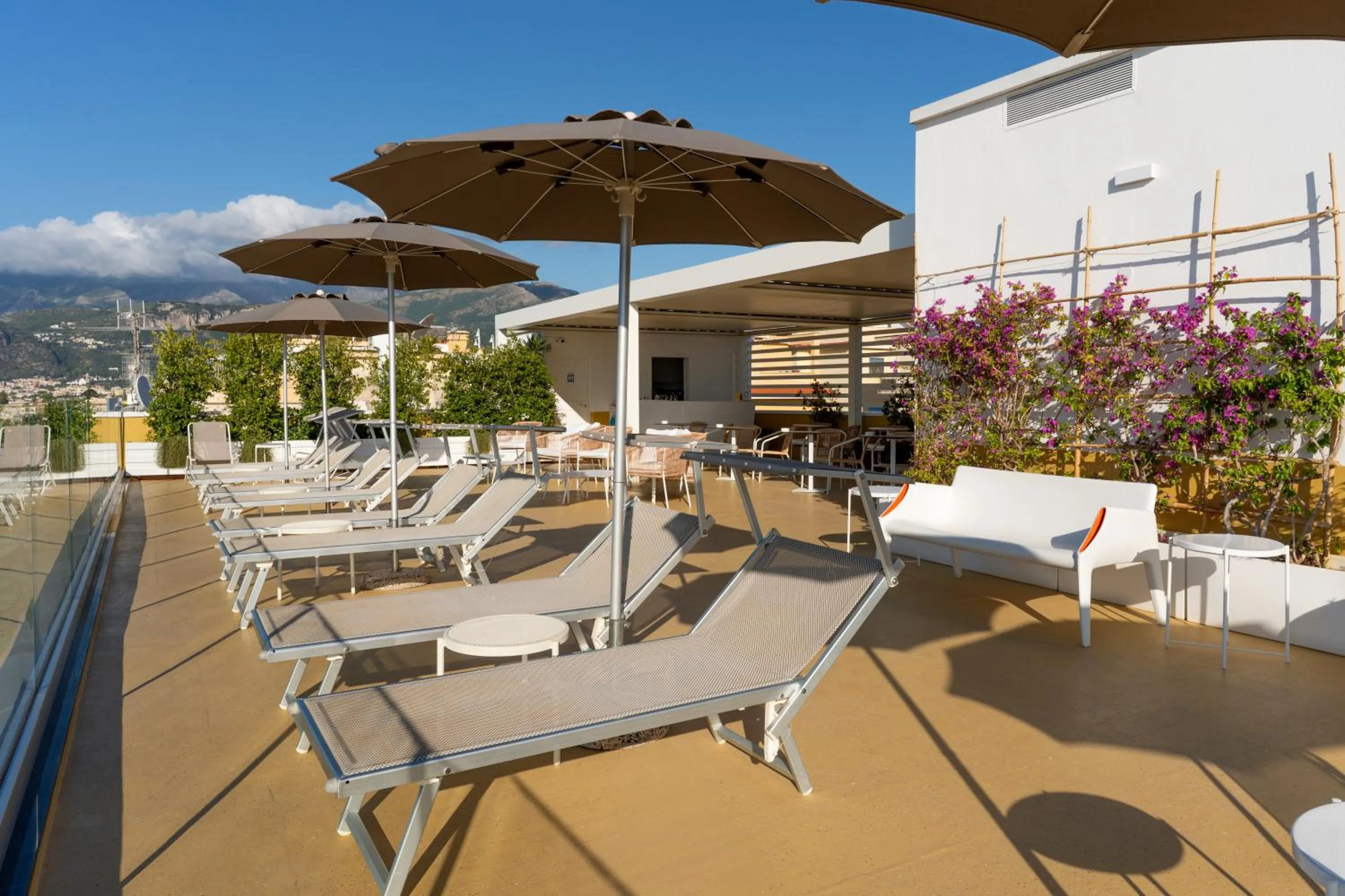 Solarium in Hotel La Meridiana