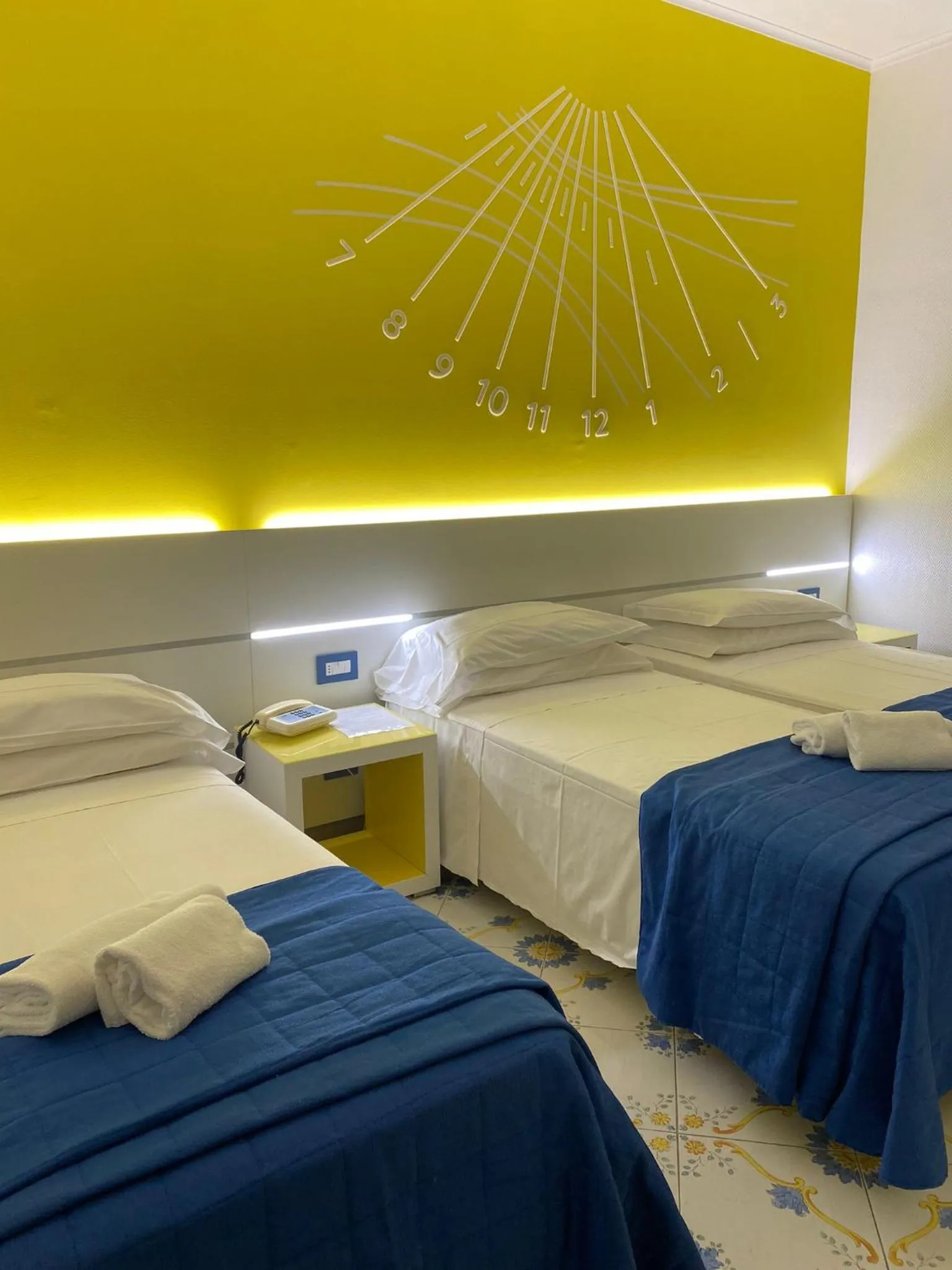 Bedroom, Bed in Hotel La Meridiana