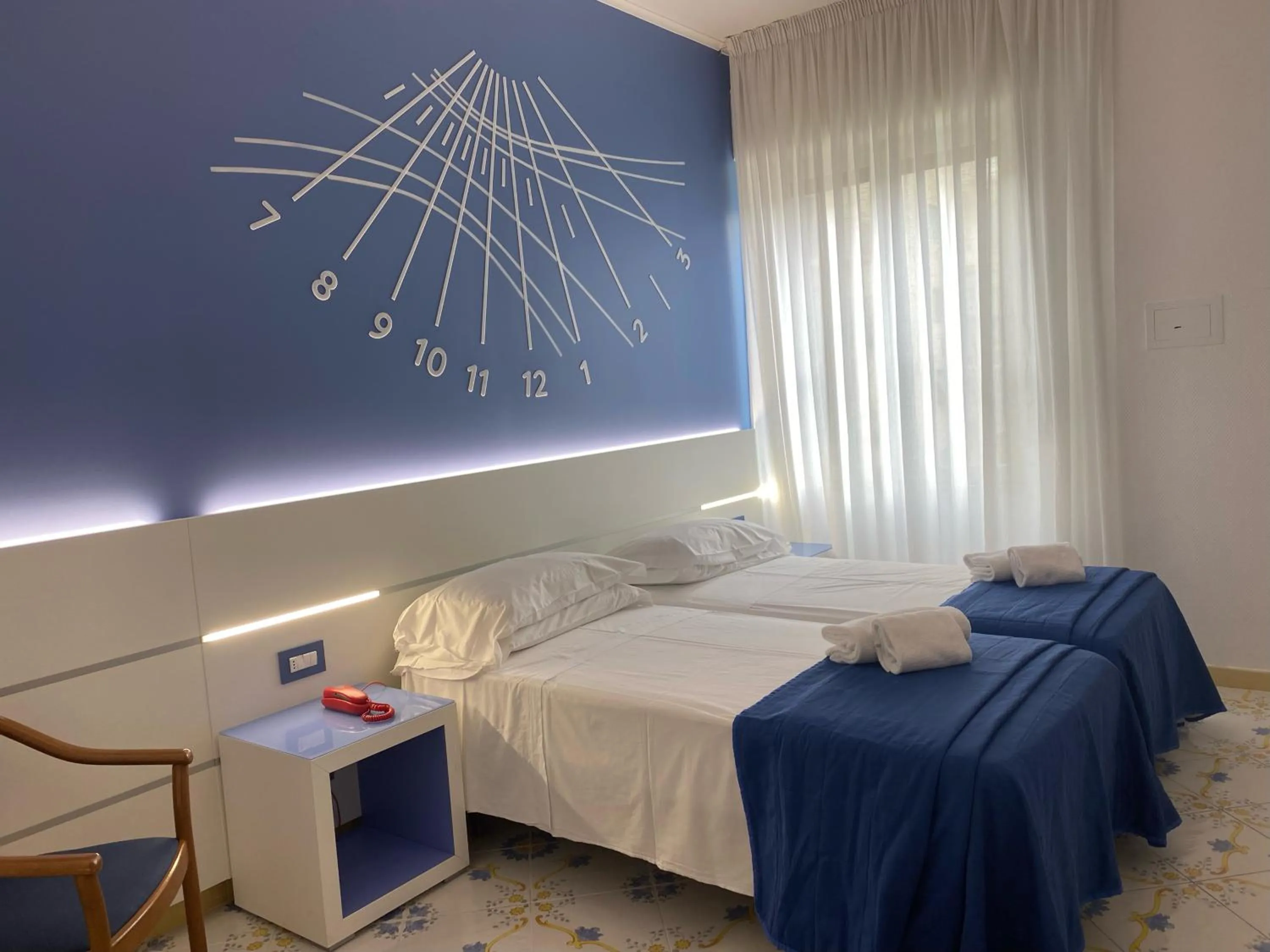 Bedroom, Bed in Hotel La Meridiana