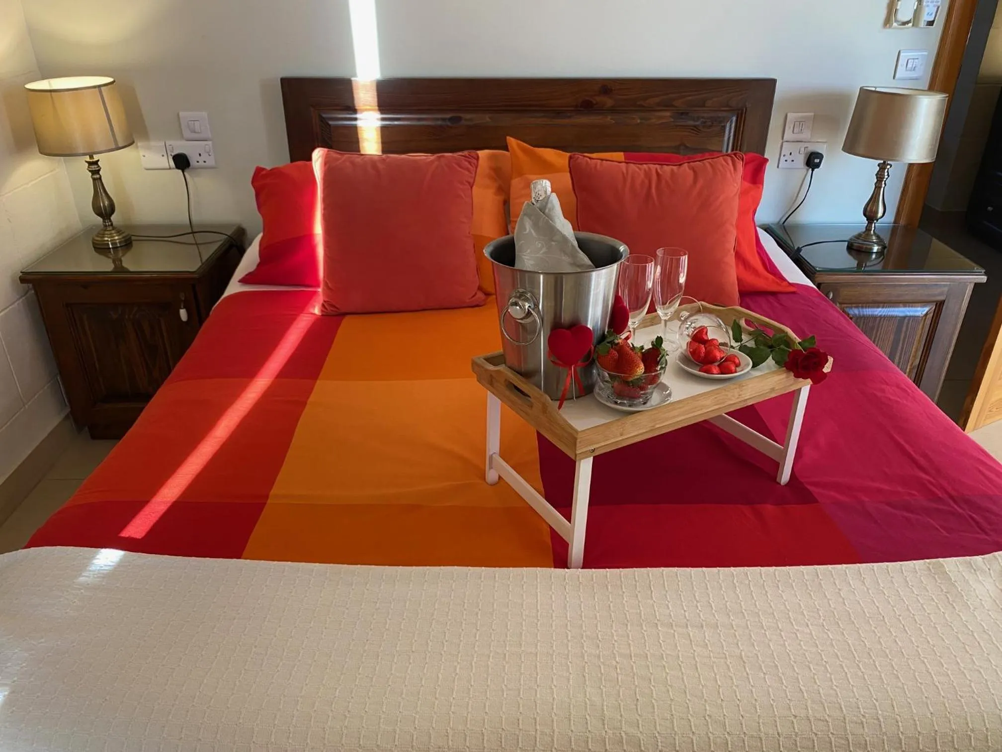 Bed in Ta’ Giljan B&B Gozo