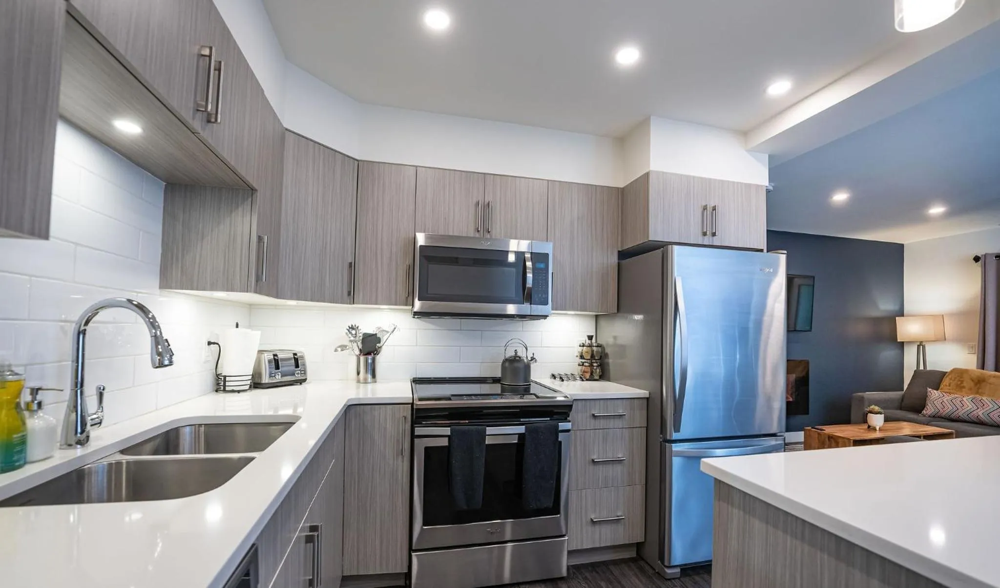 Kitchen or kitchenette in Alpine Escape by Revelstoke Vacations