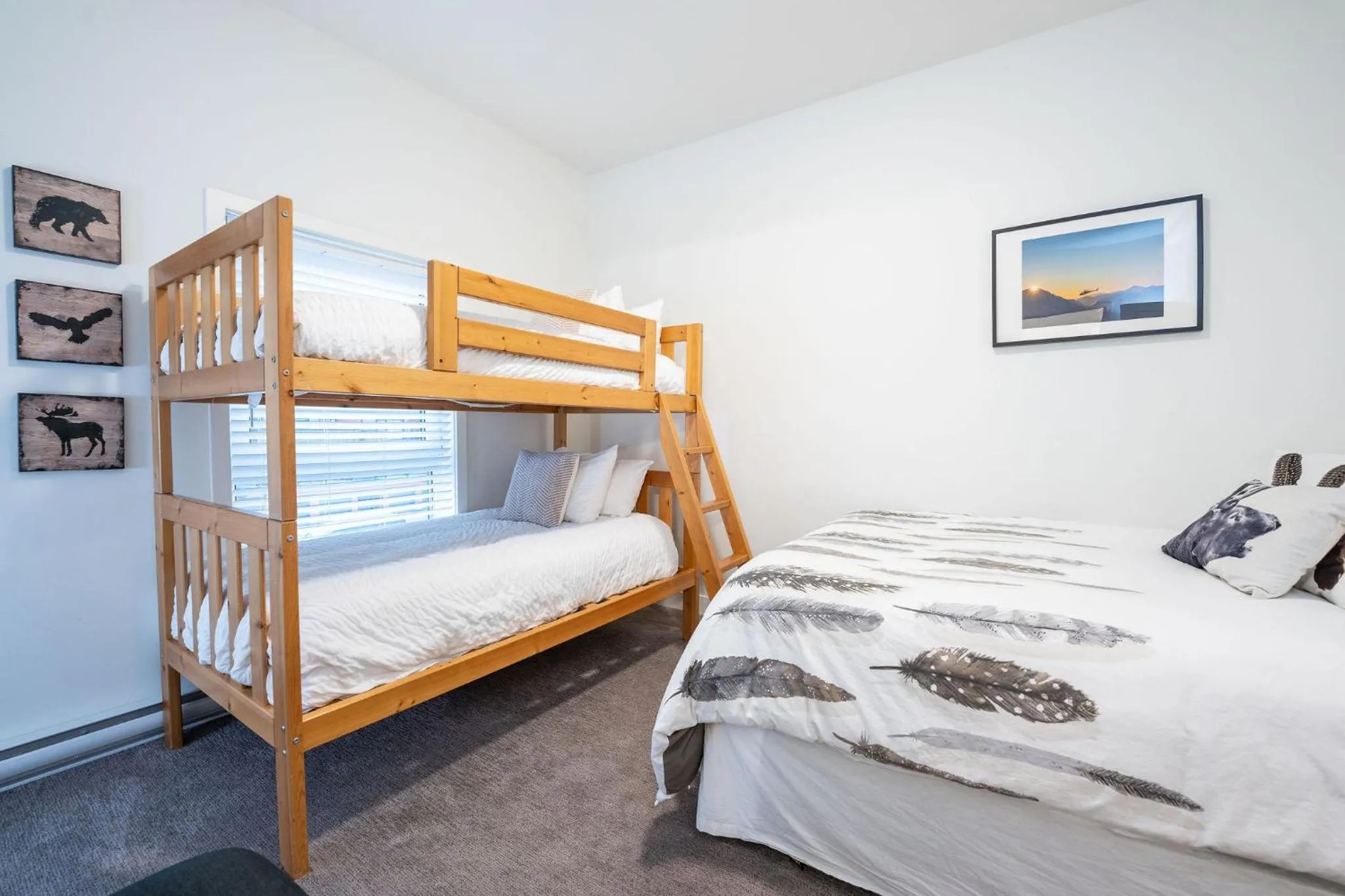 bunk bed, Bed in Alpine Escape by Revelstoke Vacations