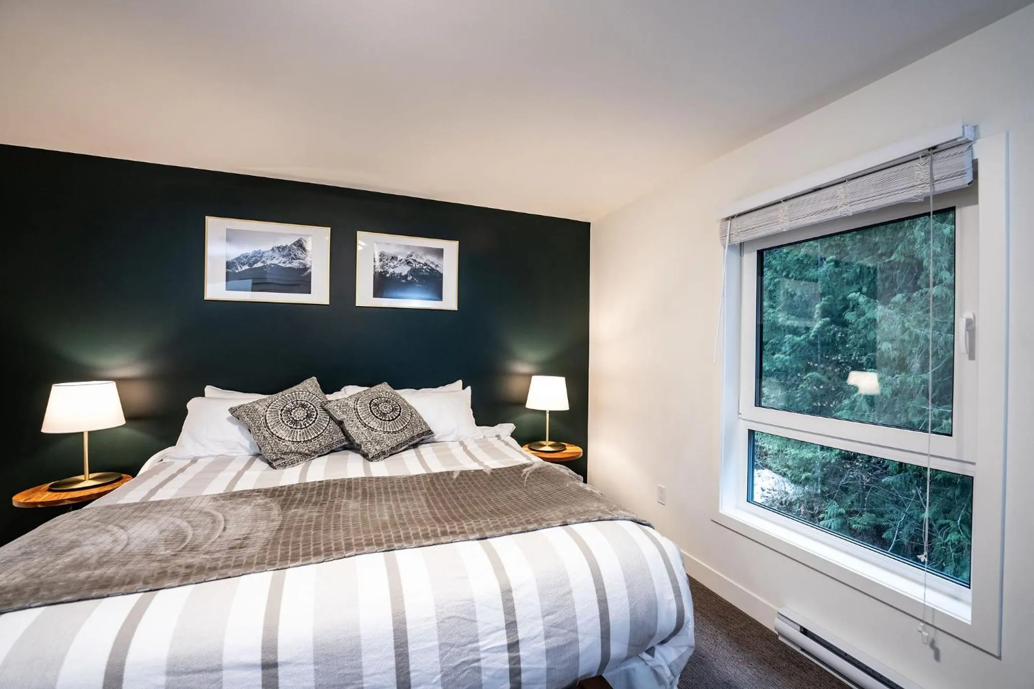 Bedroom, Bed in Alpine Escape by Revelstoke Vacations