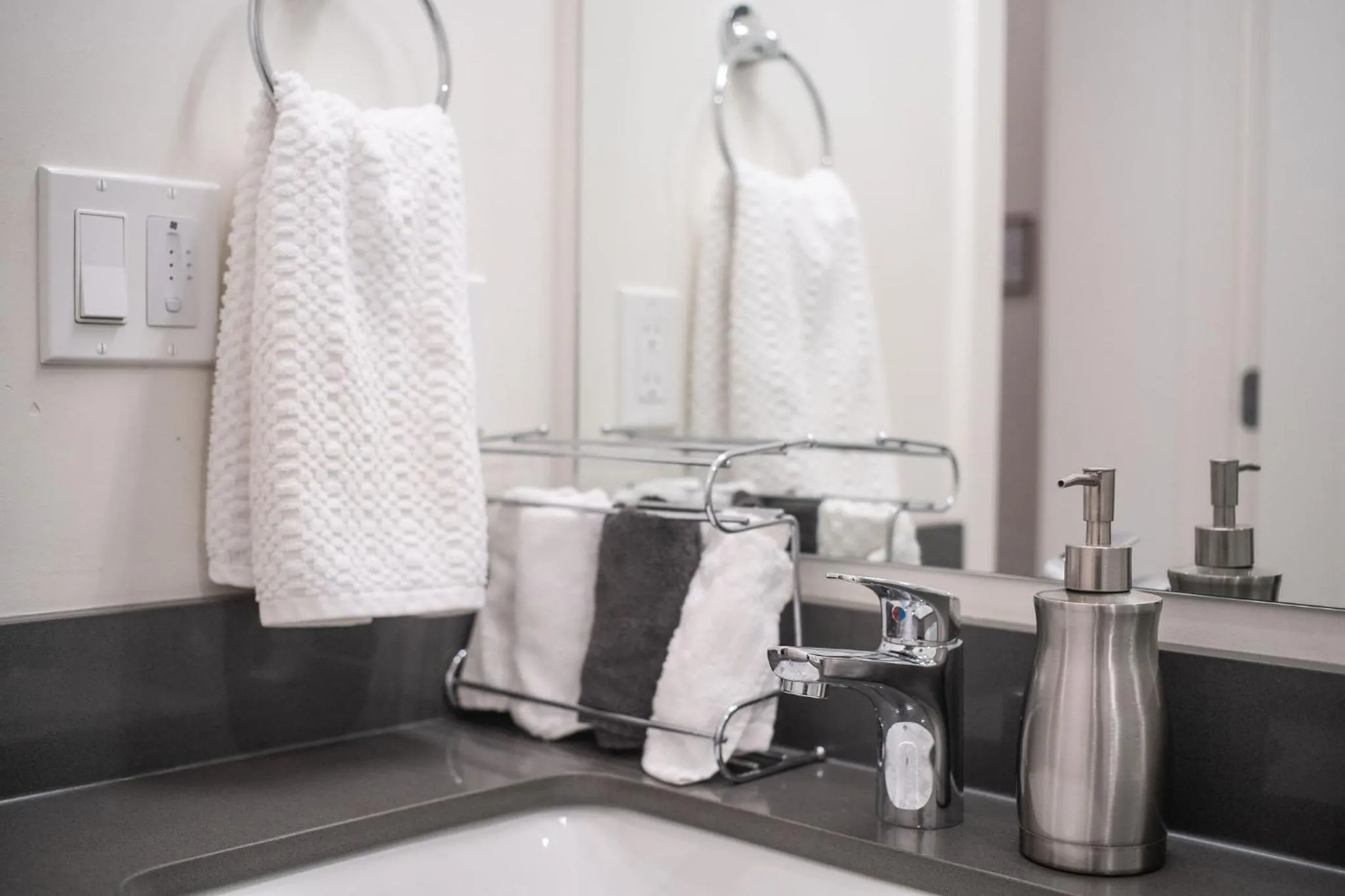 Bathroom in Alpine Escape by Revelstoke Vacations