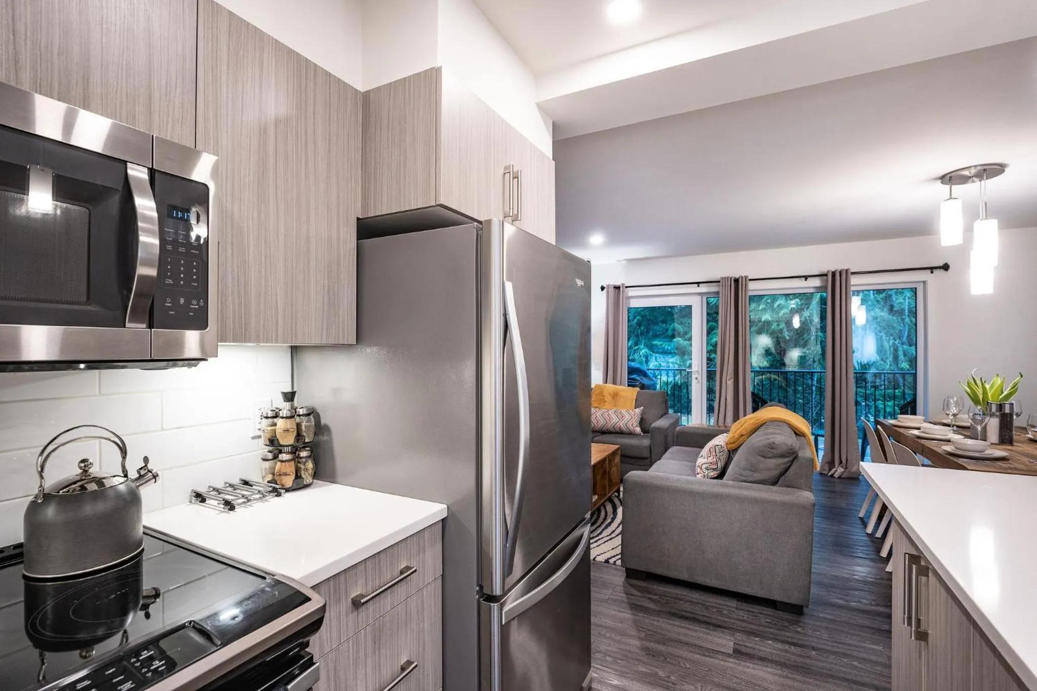 Kitchen or kitchenette in Alpine Escape by Revelstoke Vacations