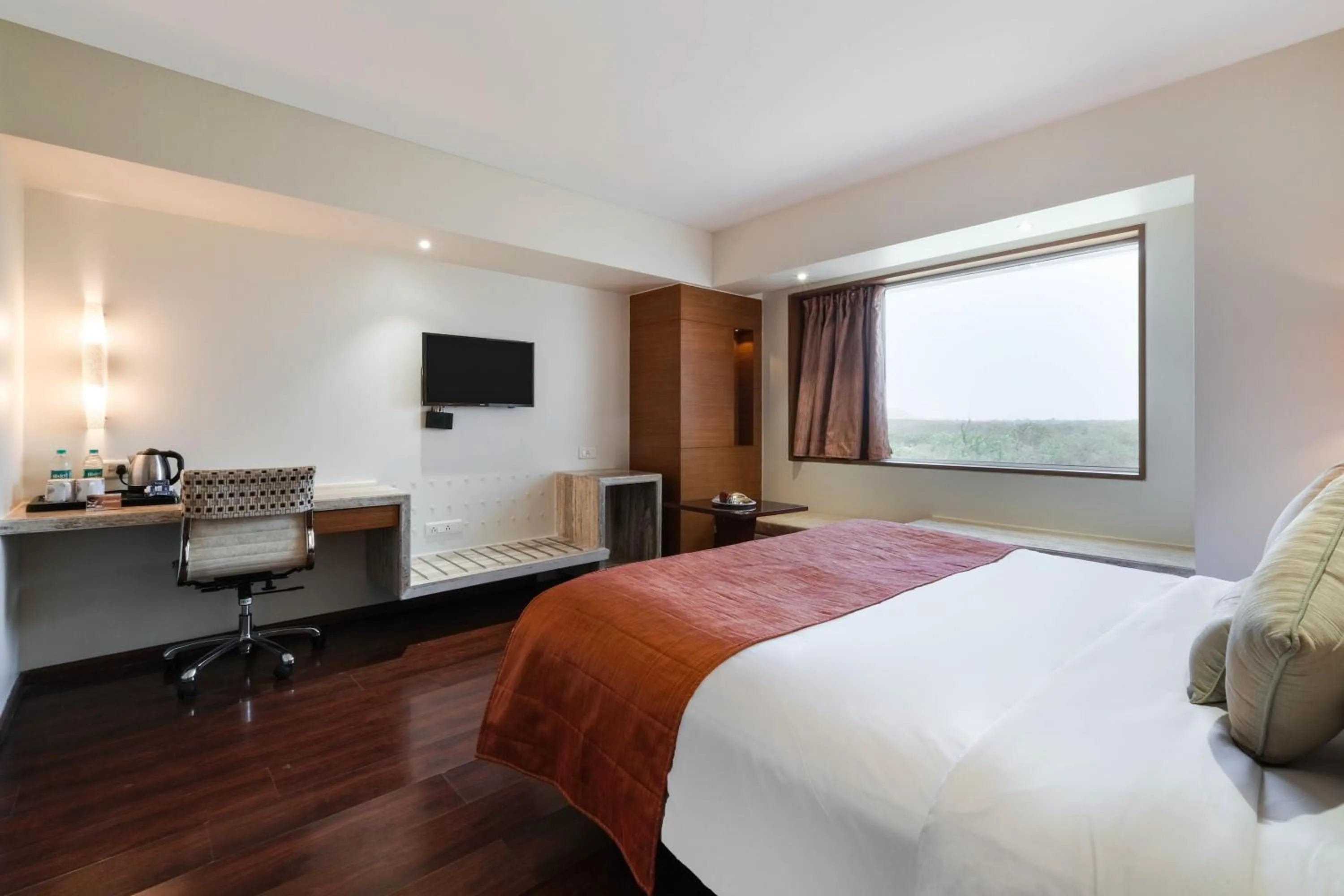 Bed in 7 Apple Hotel Pimpri Pune