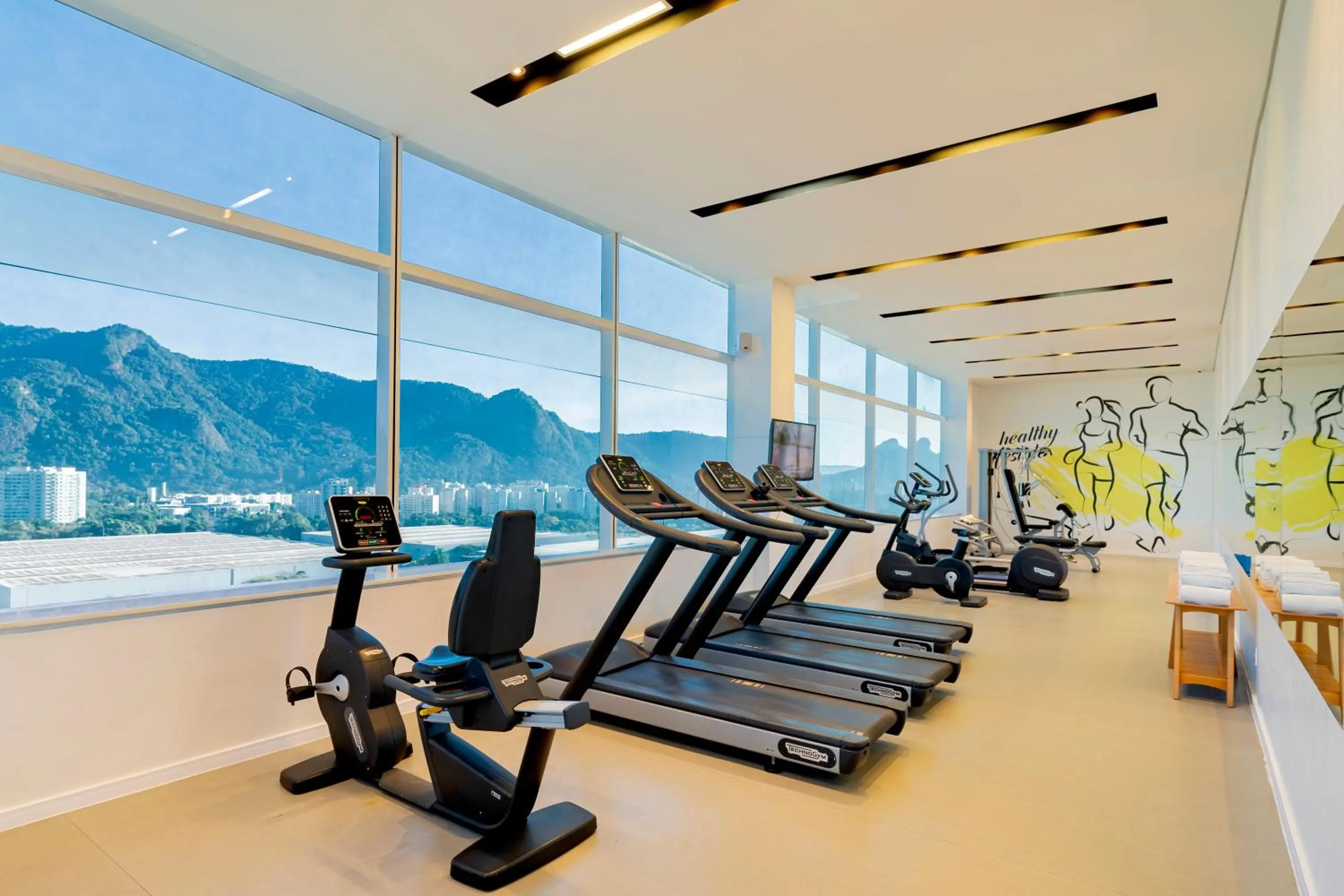 Fitness centre/facilities in Lagune Barra Hotel