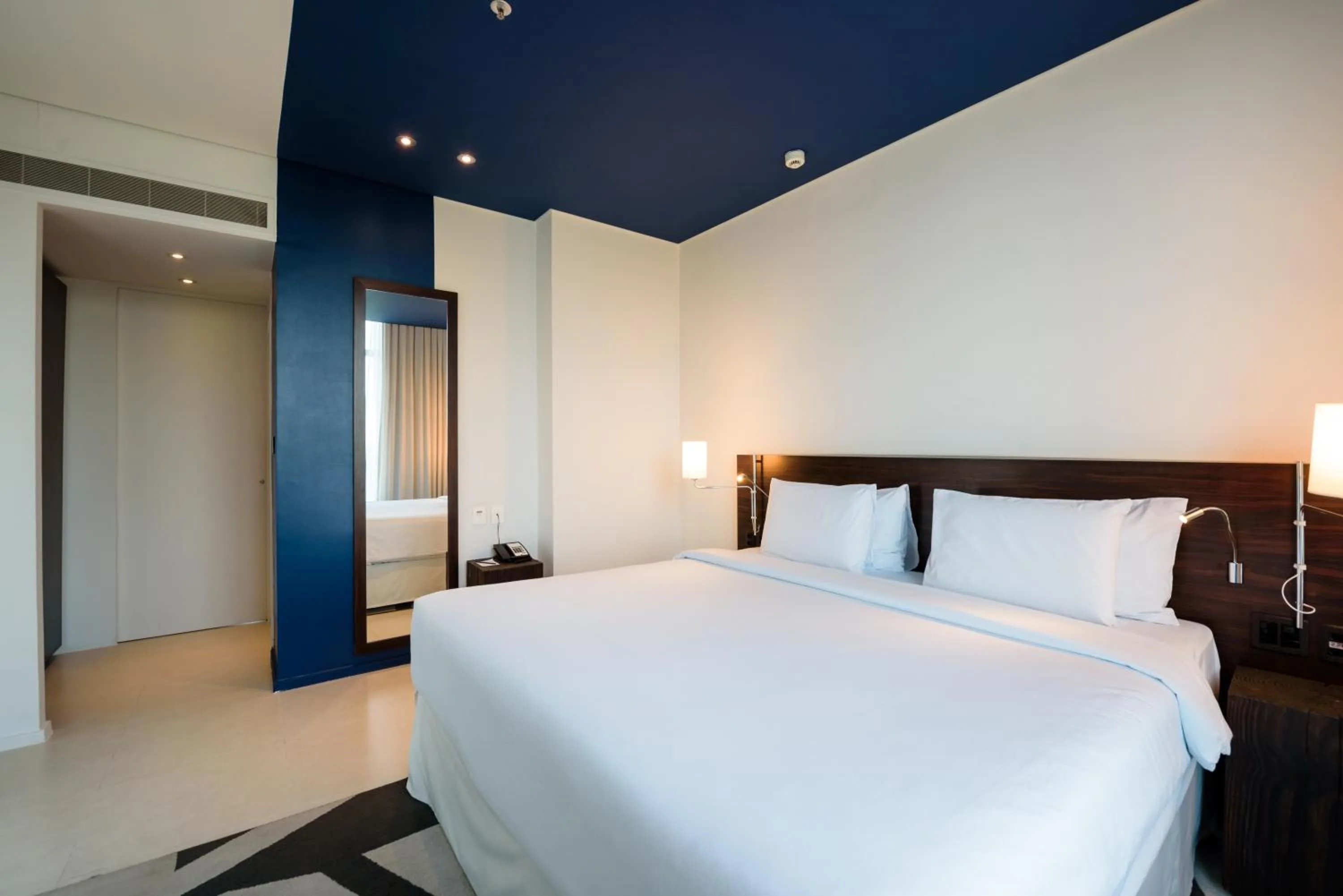 Bed in Lagune Barra Hotel