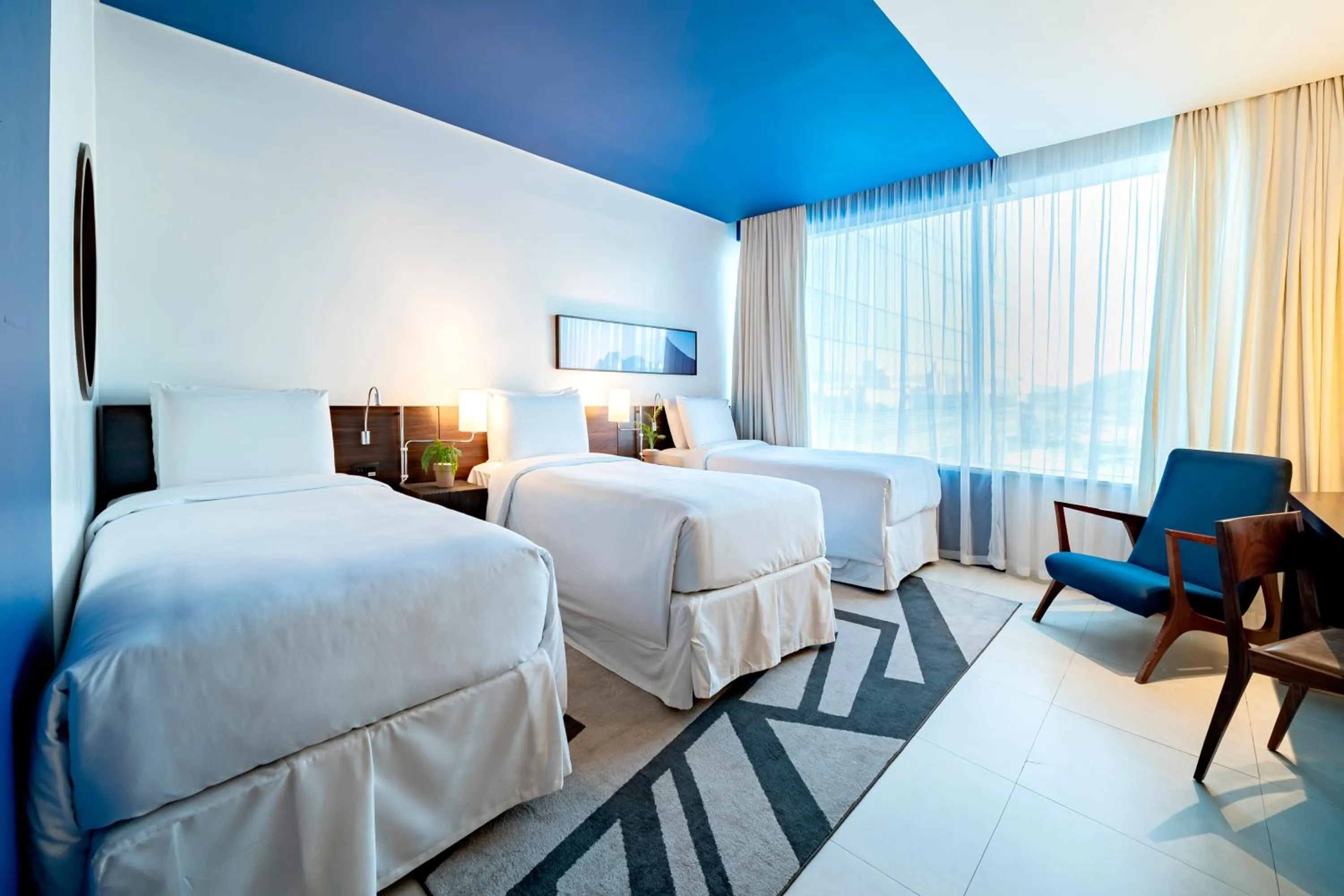 Bed in Lagune Barra Hotel